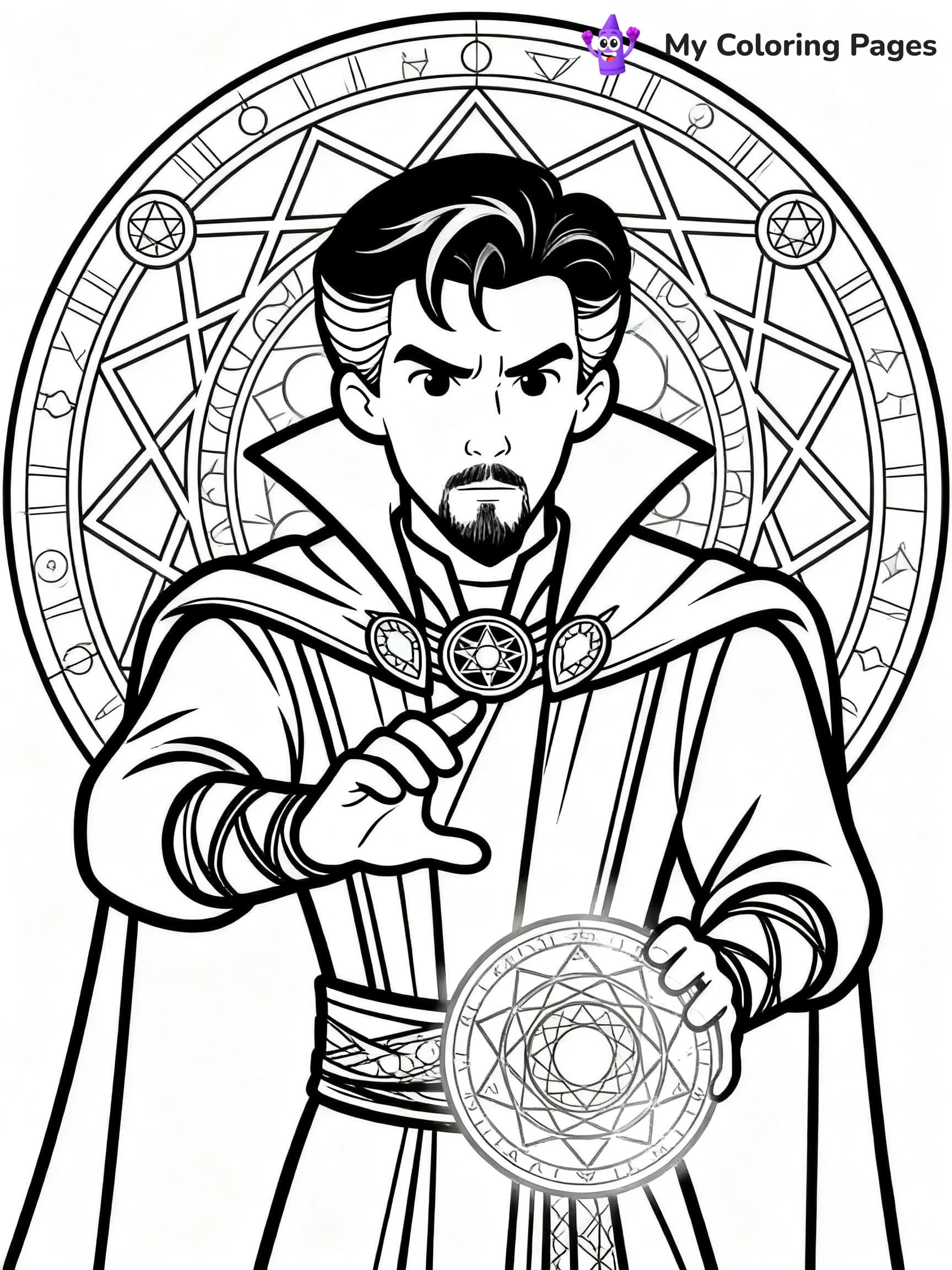 Dr Strange Coloring Pages - 5