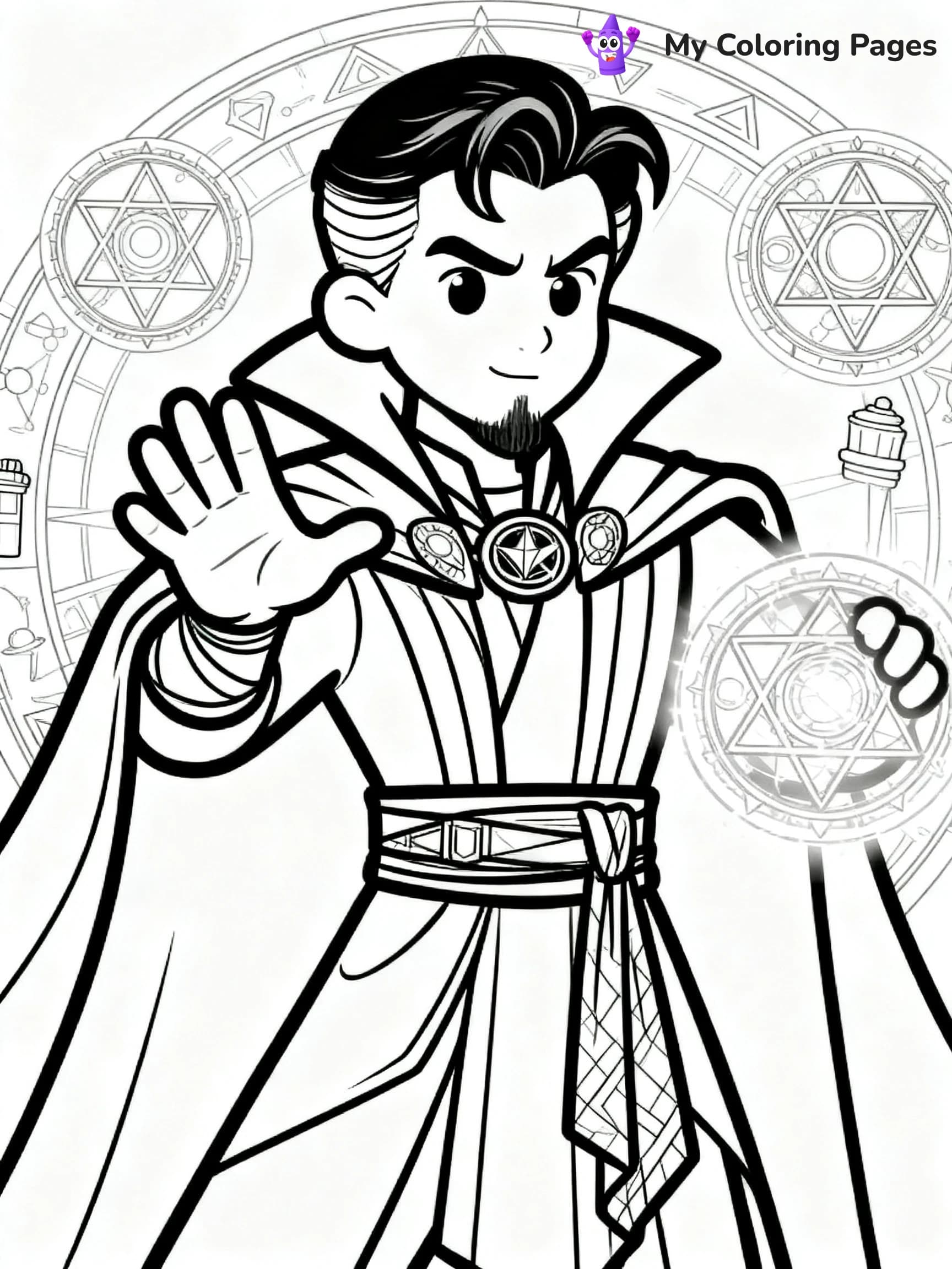 Dr Strange Coloring Pages - 2