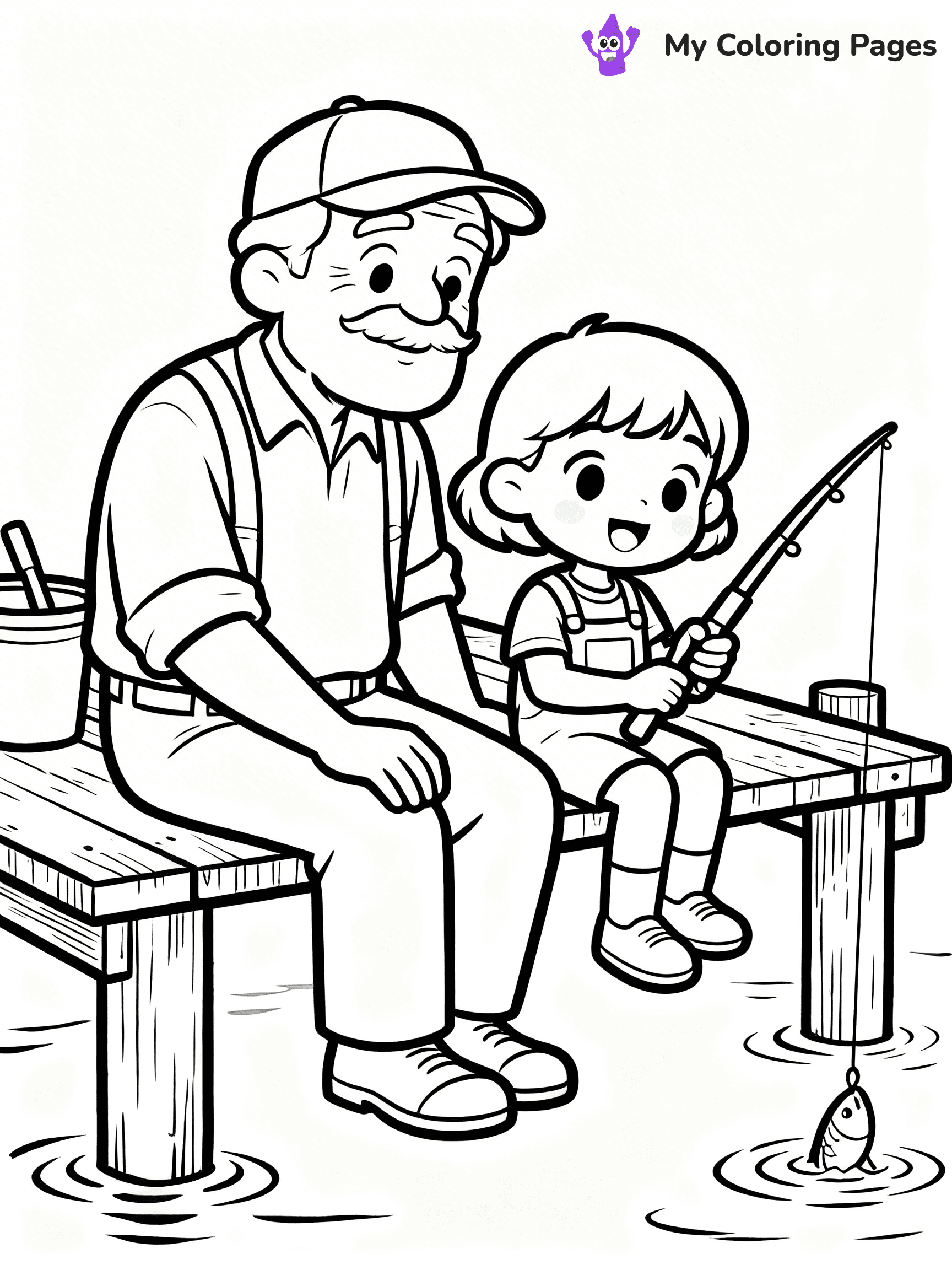 Grandparents Day Coloring Pages - 13