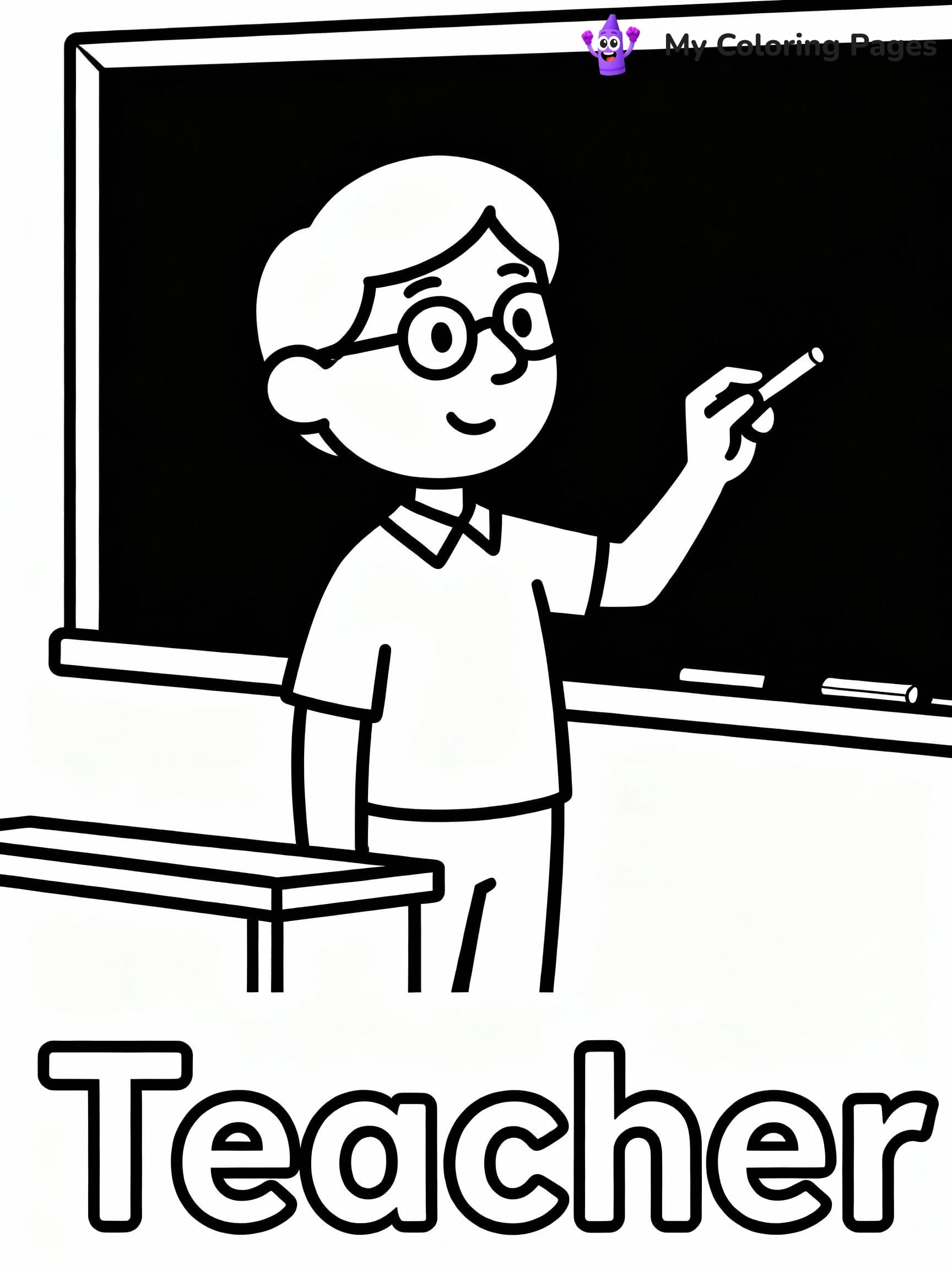 Community Helper Coloring Pages - 14