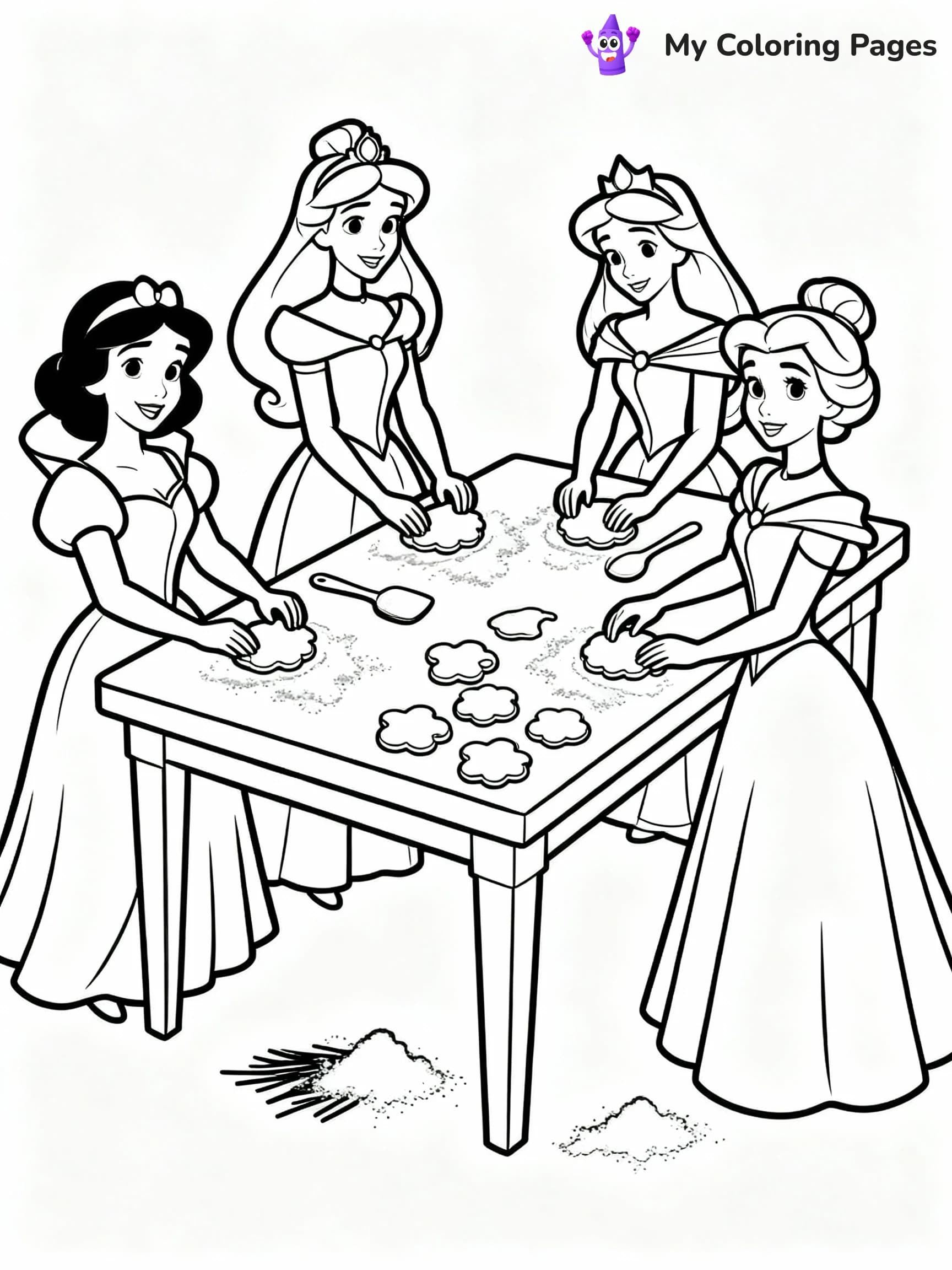 Disney Christmas Coloring Pages - 5