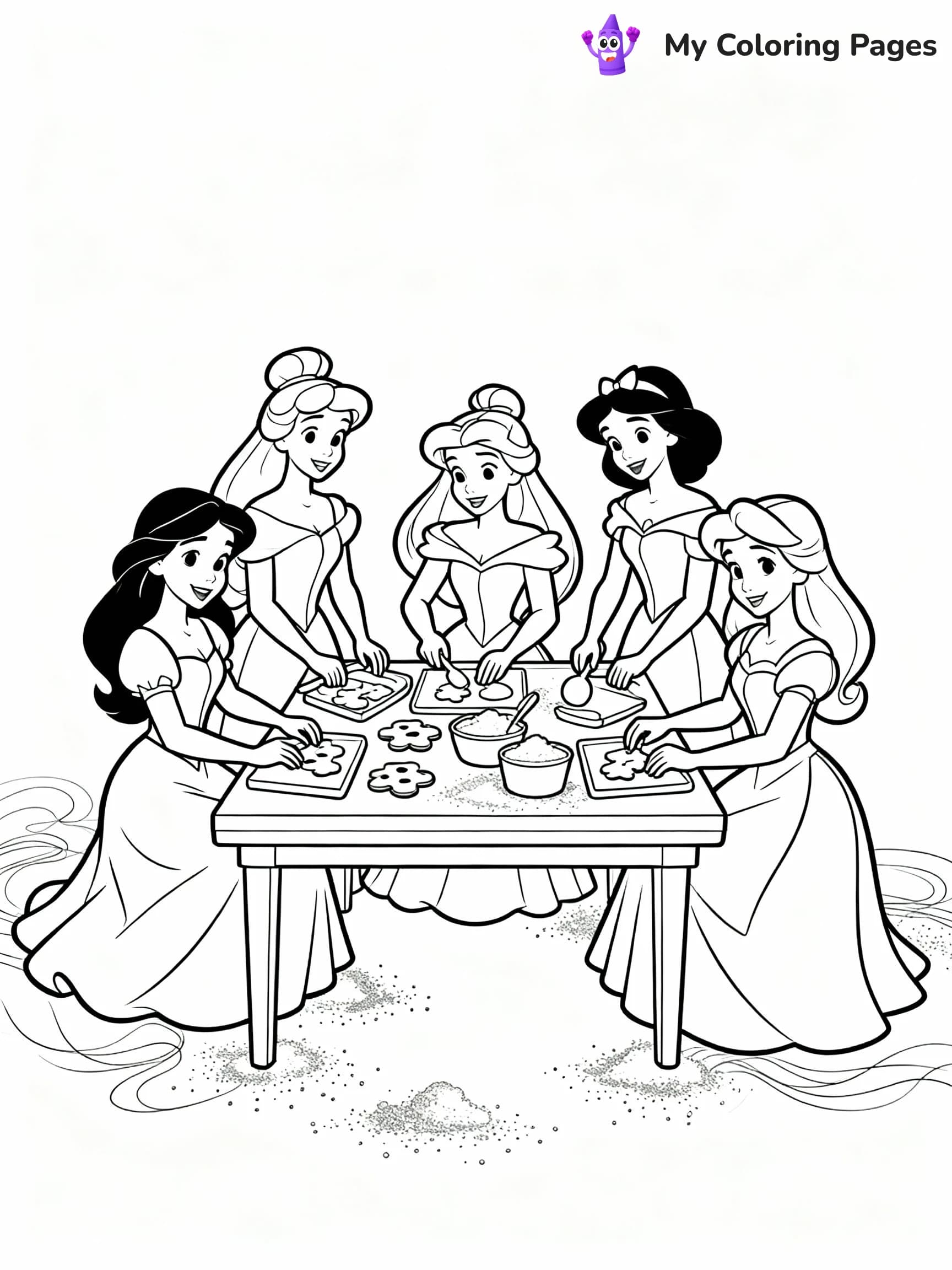 Disney Christmas Coloring Pages - 3