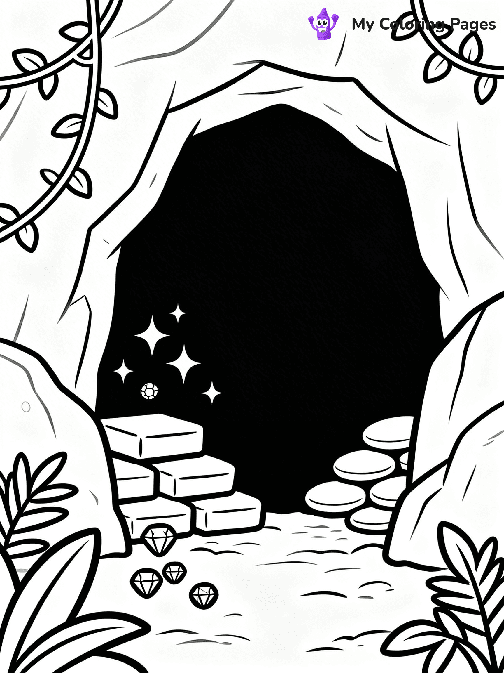 Treasure Map Coloring Pages - 18