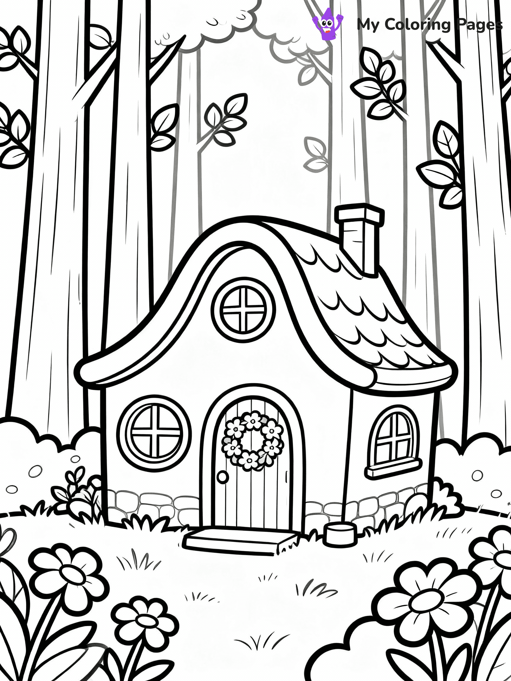 Aesthetic Coloring Pages - 33