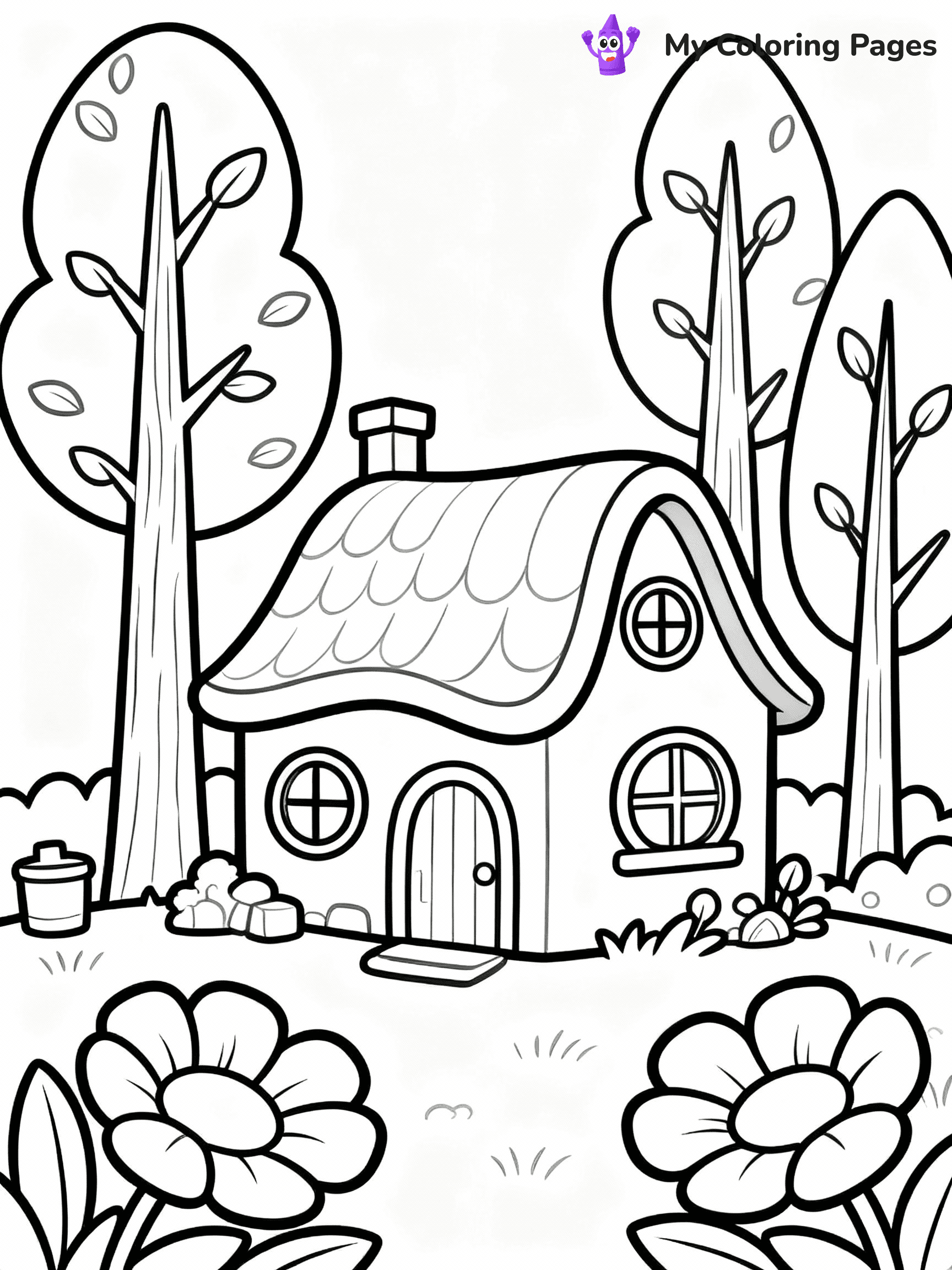 Aesthetic Coloring Pages - 30