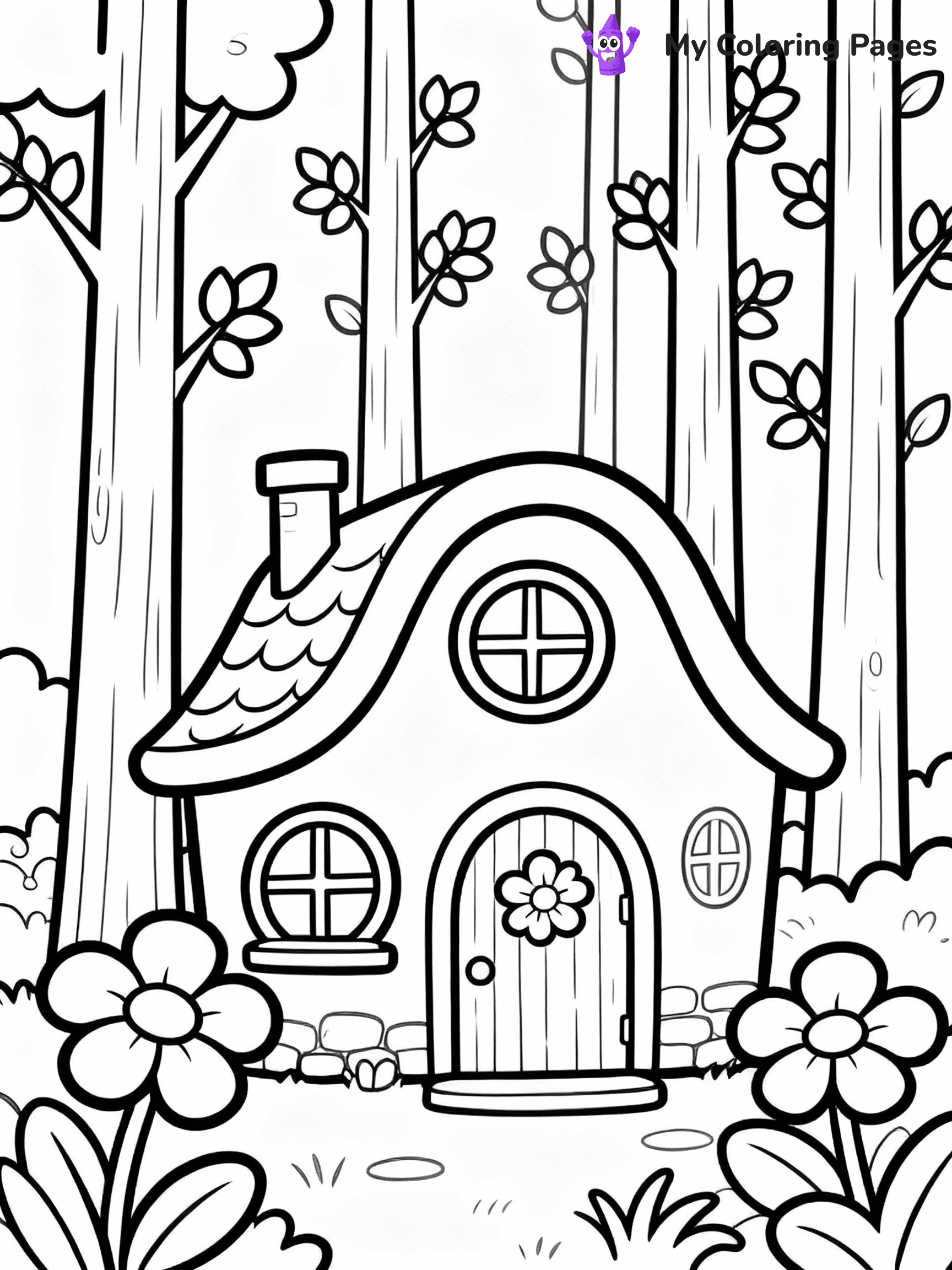 Aesthetic Coloring Pages - 28