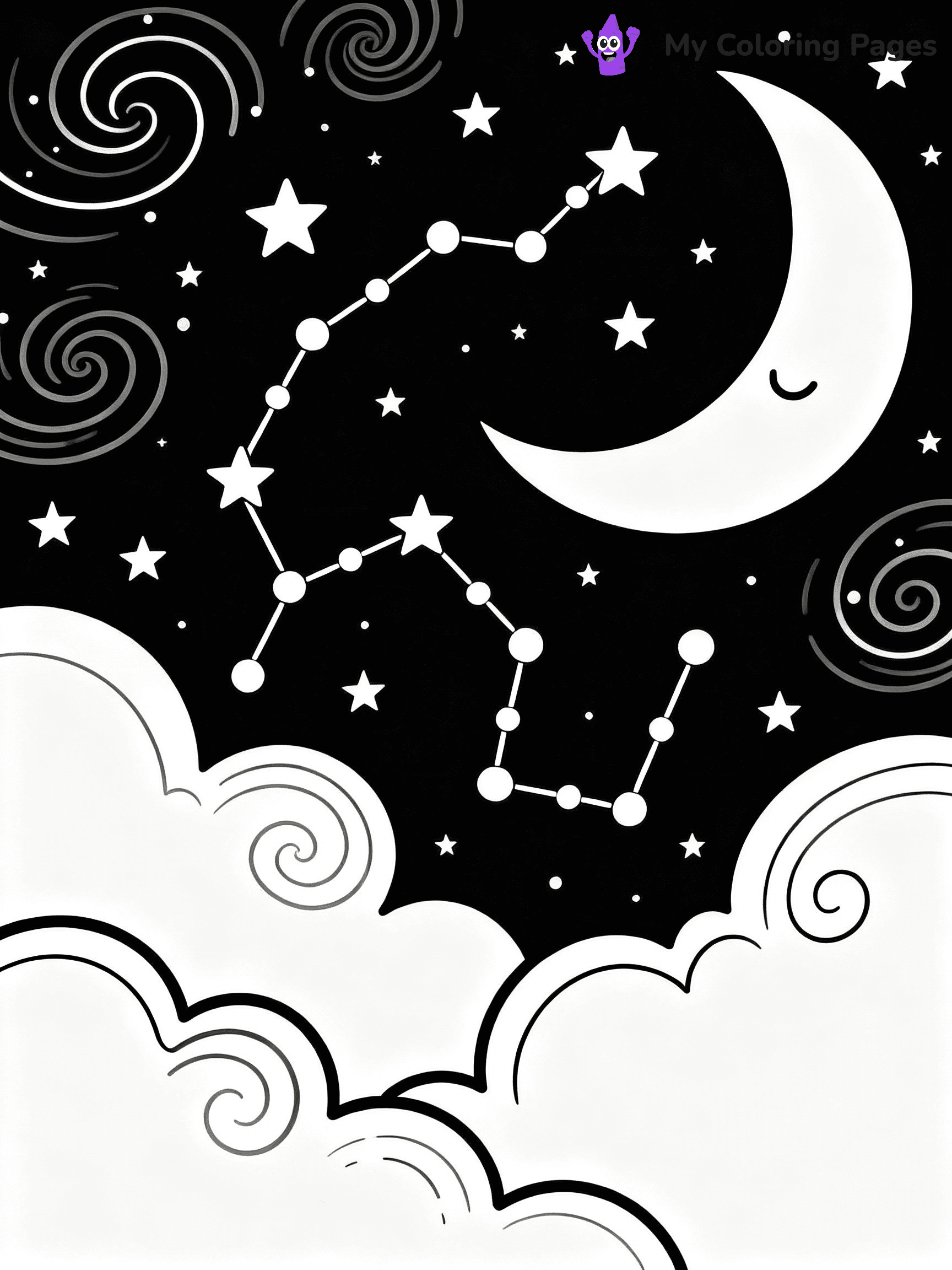 Aesthetic Coloring Pages - 8