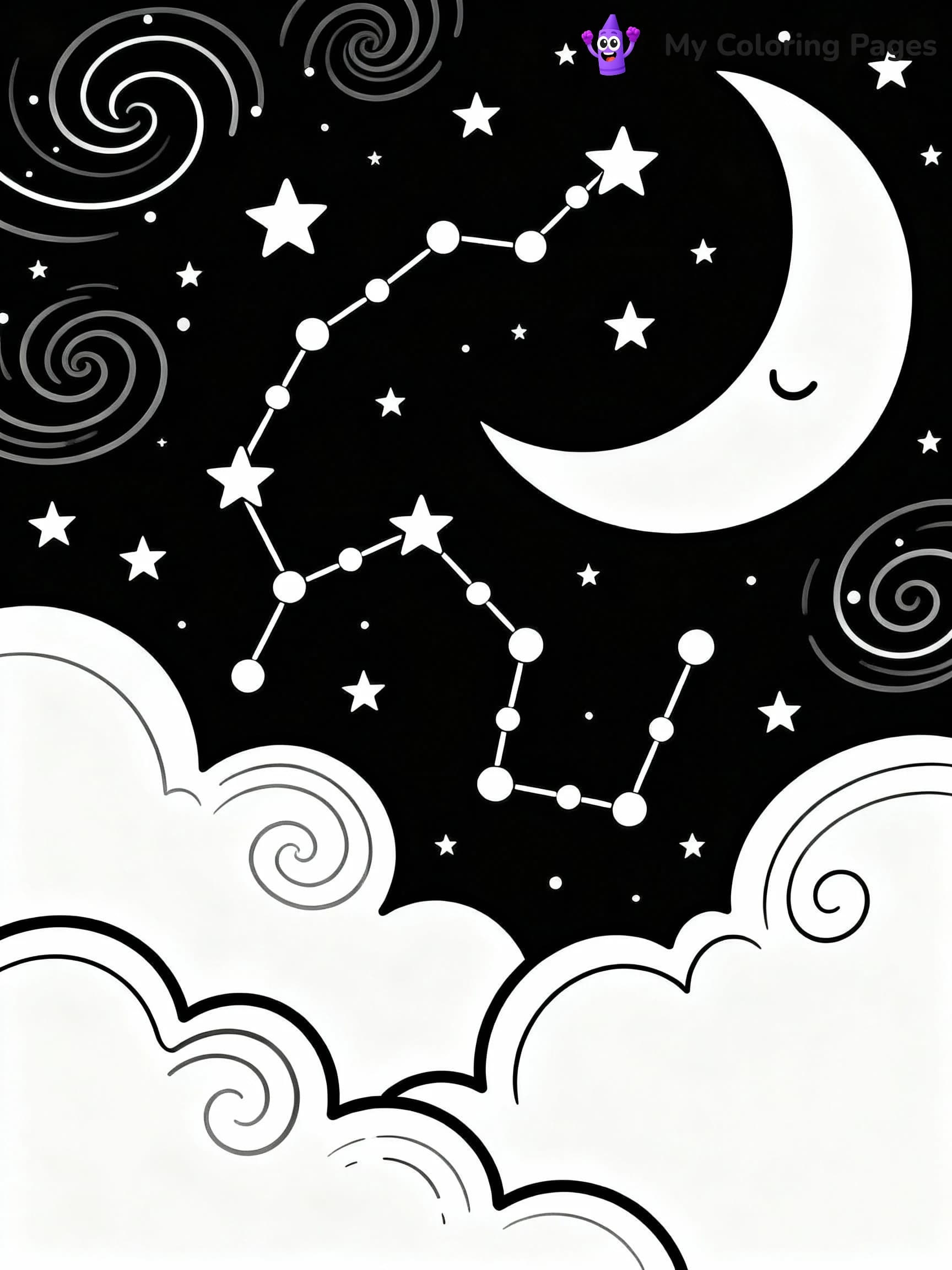 Aesthetic Coloring Pages - 8