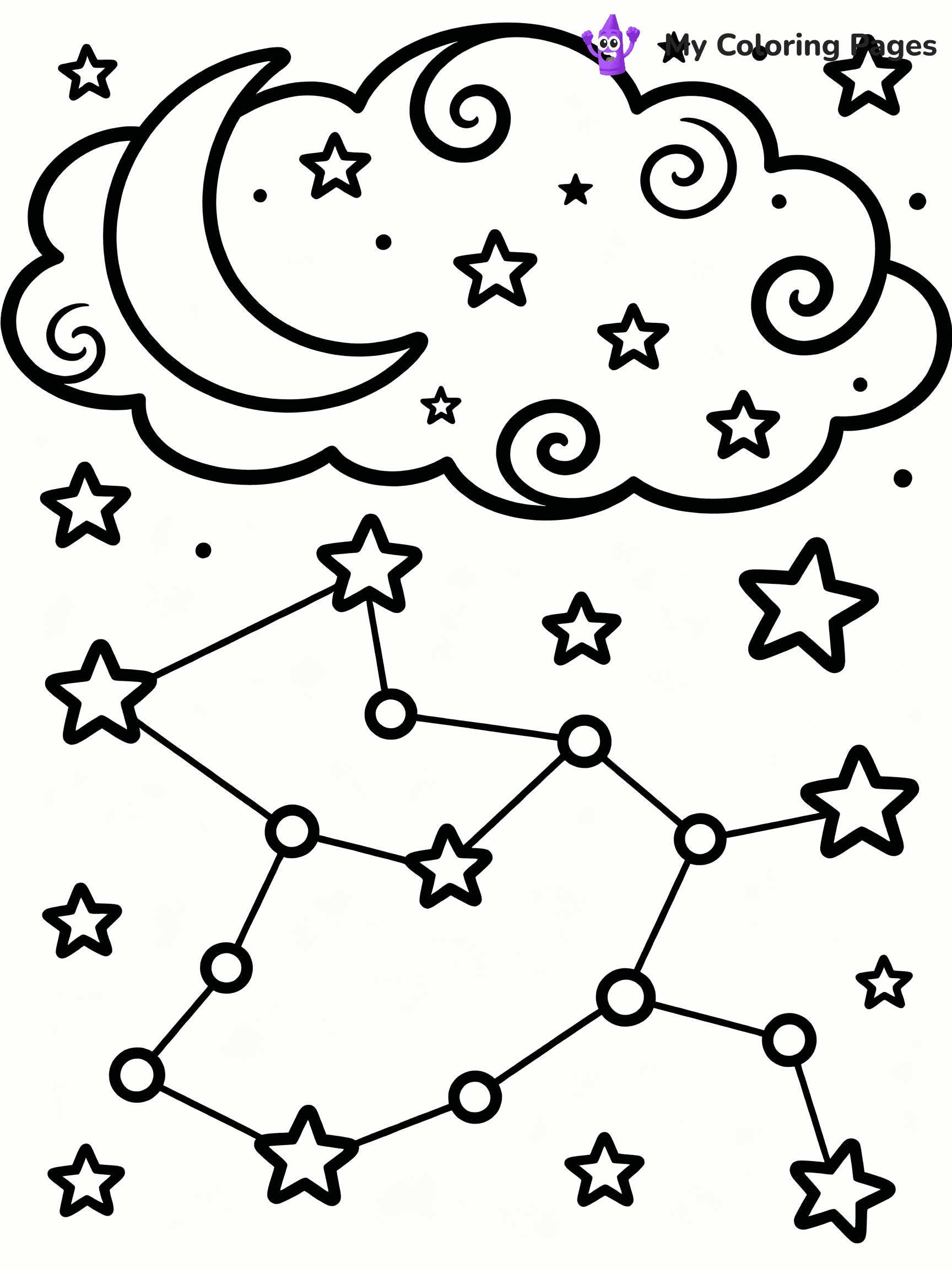 Aesthetic Coloring Pages - 6