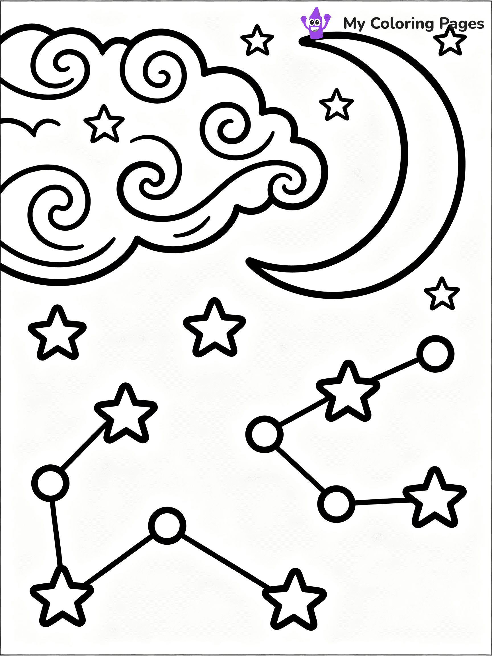 Aesthetic Coloring Pages - 5