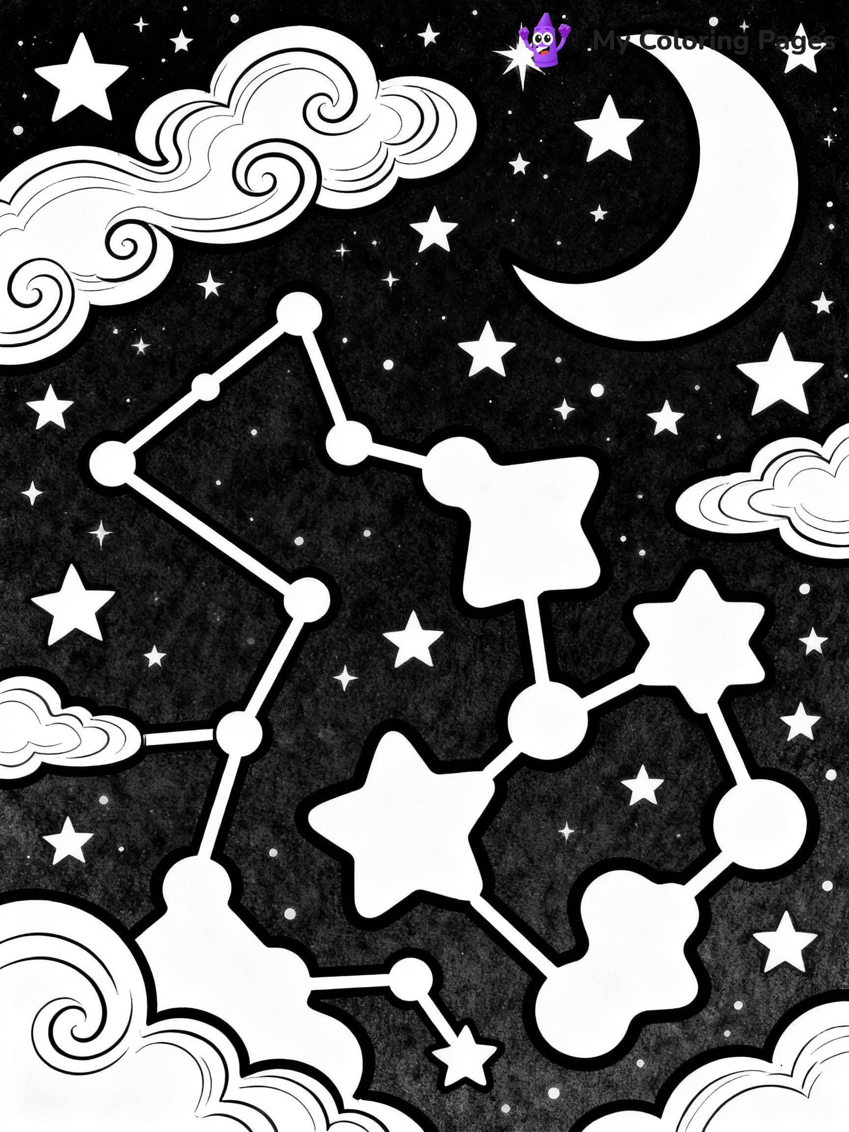 Aesthetic Coloring Pages - 3