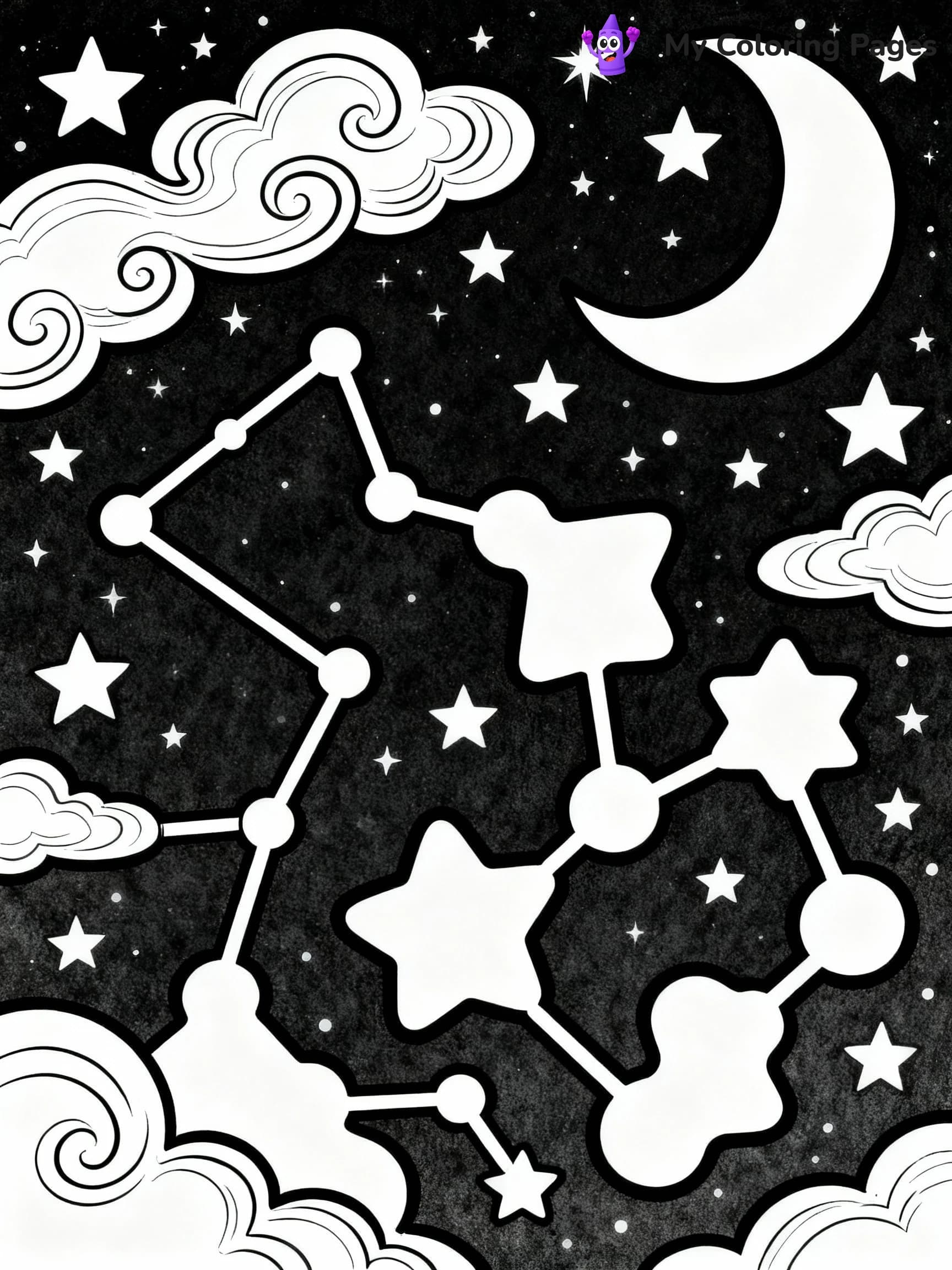 Aesthetic Coloring Pages - 3