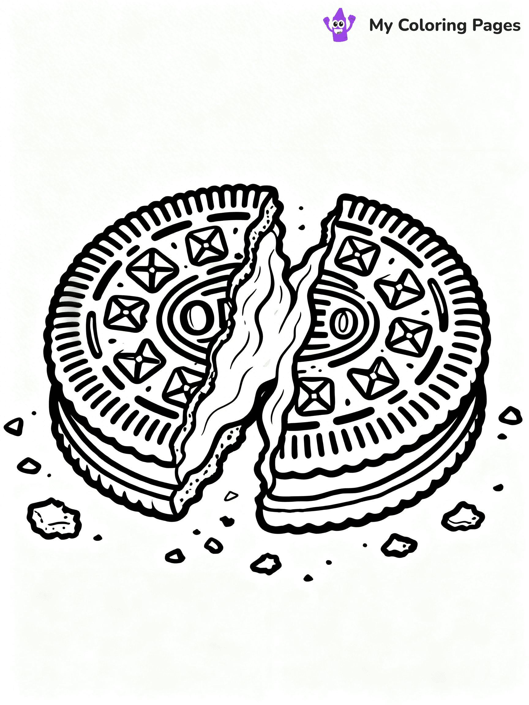 Oreo Coloring Pages - 23