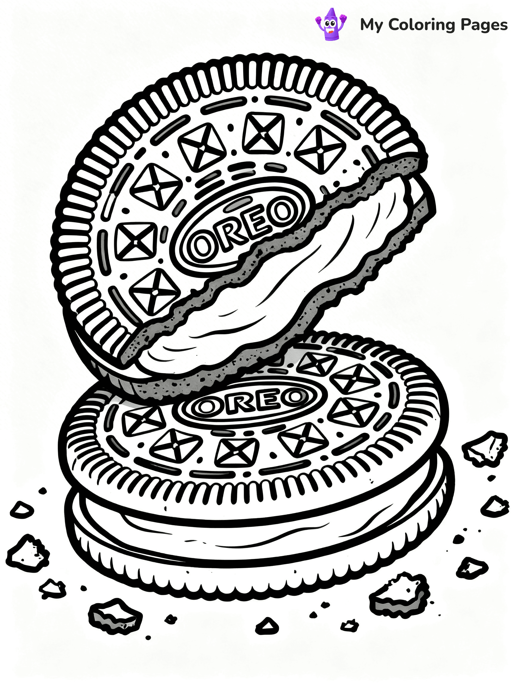 Oreo Coloring Pages - 22