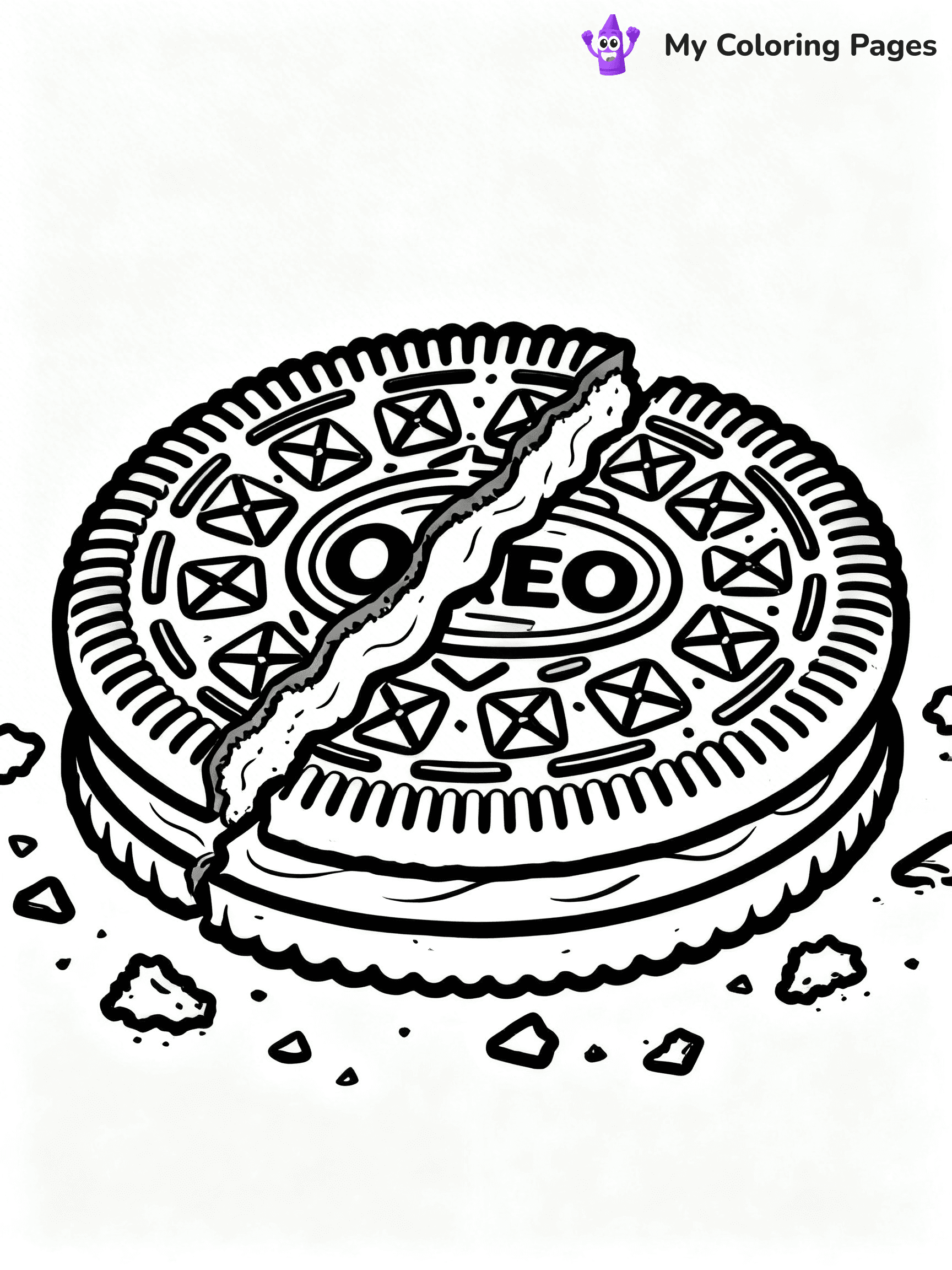 Oreo Coloring Pages - 21