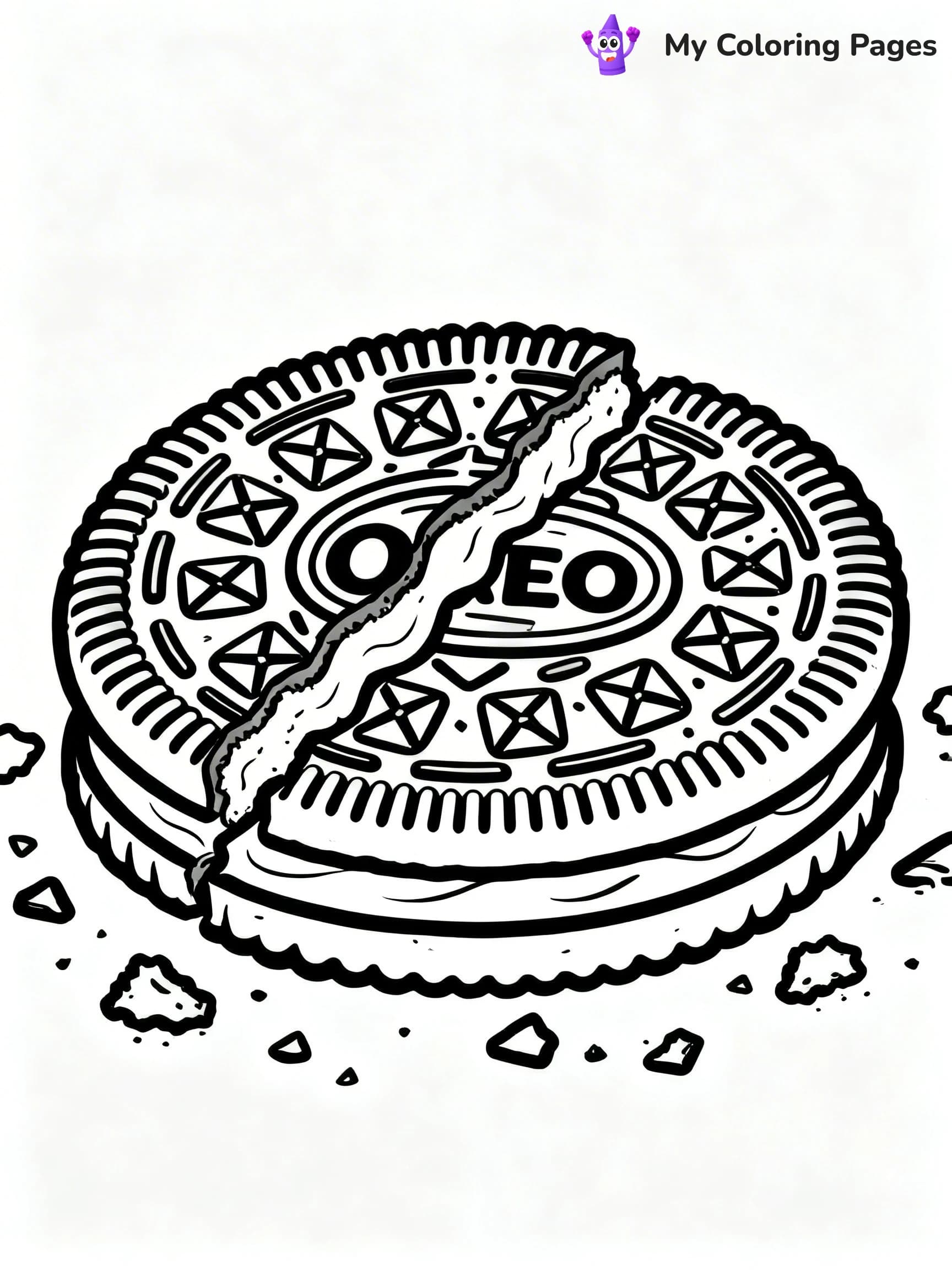 Oreo Coloring Pages - 21