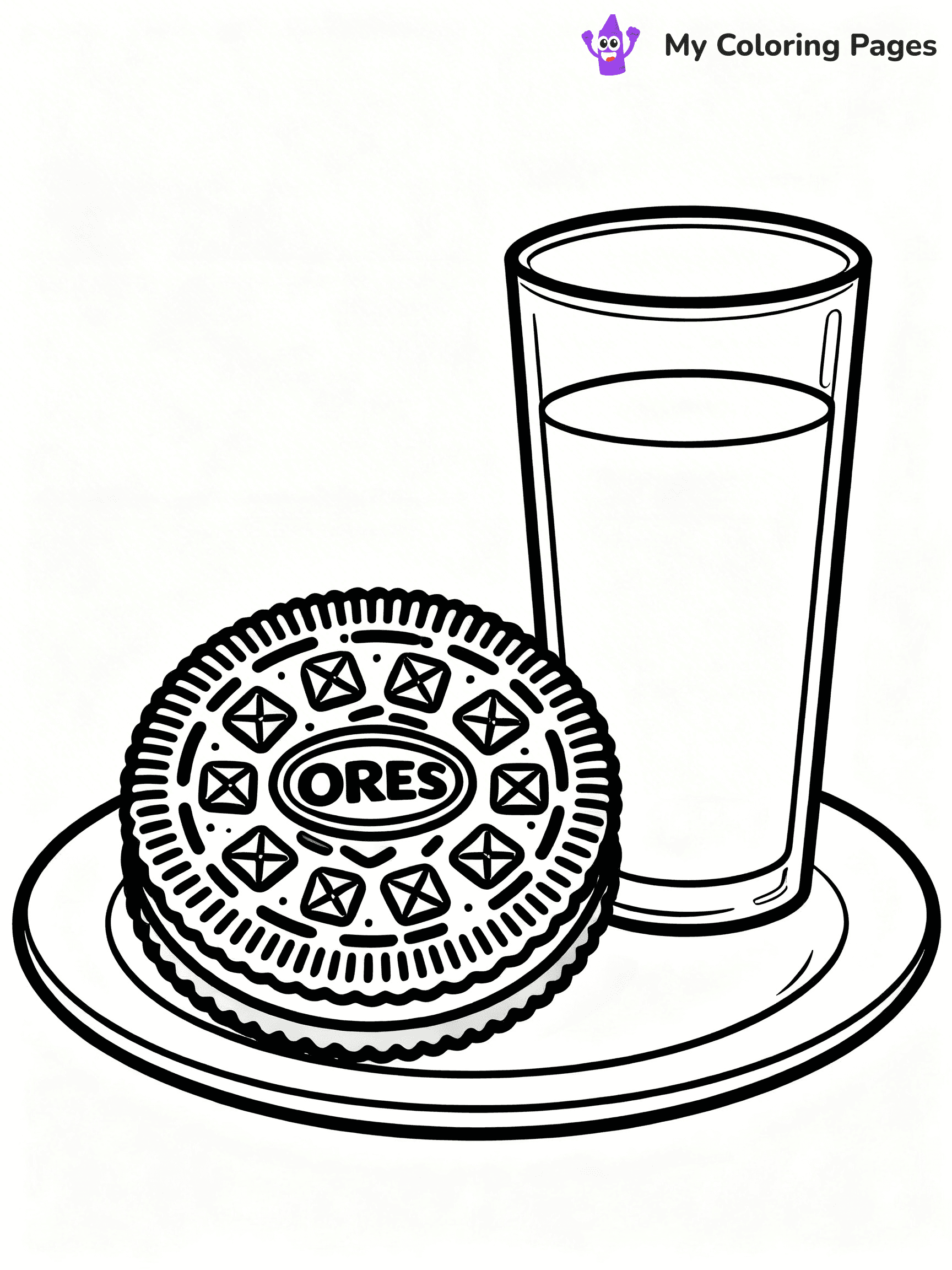 Oreo Coloring Pages - 17