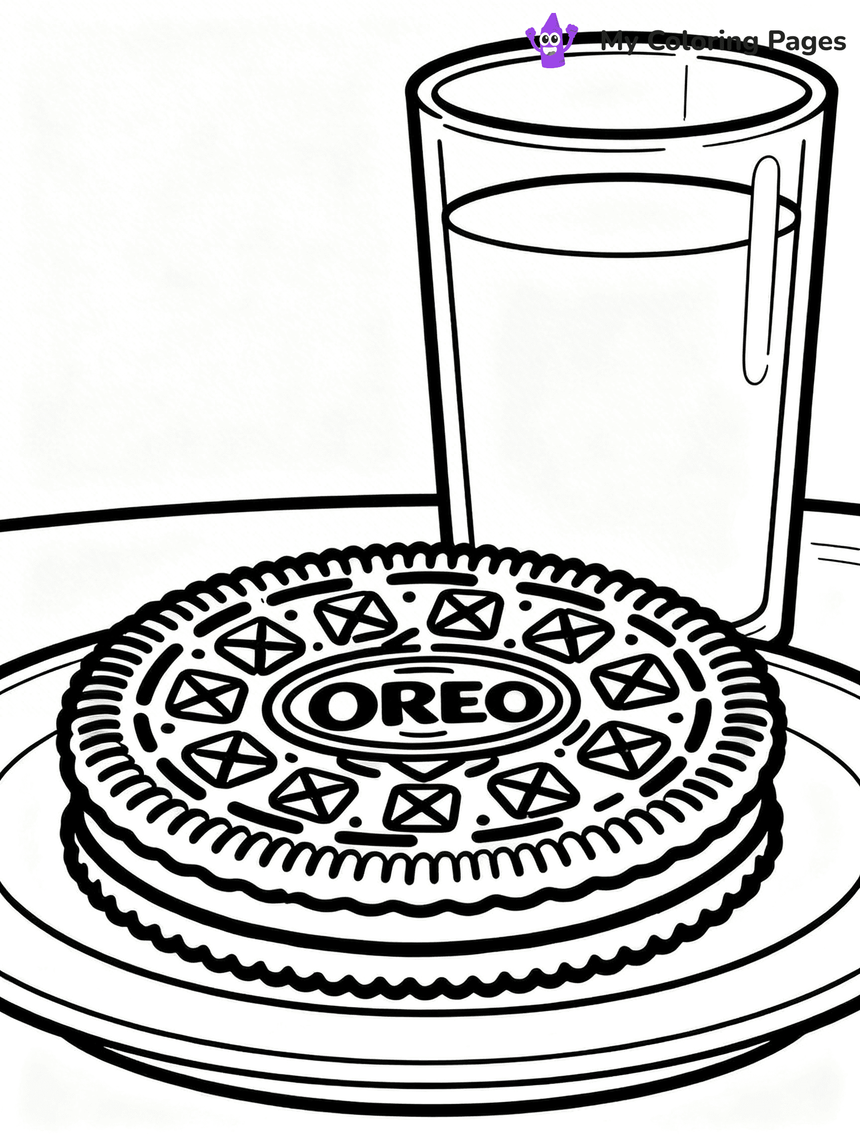 Oreo Coloring Pages - 16