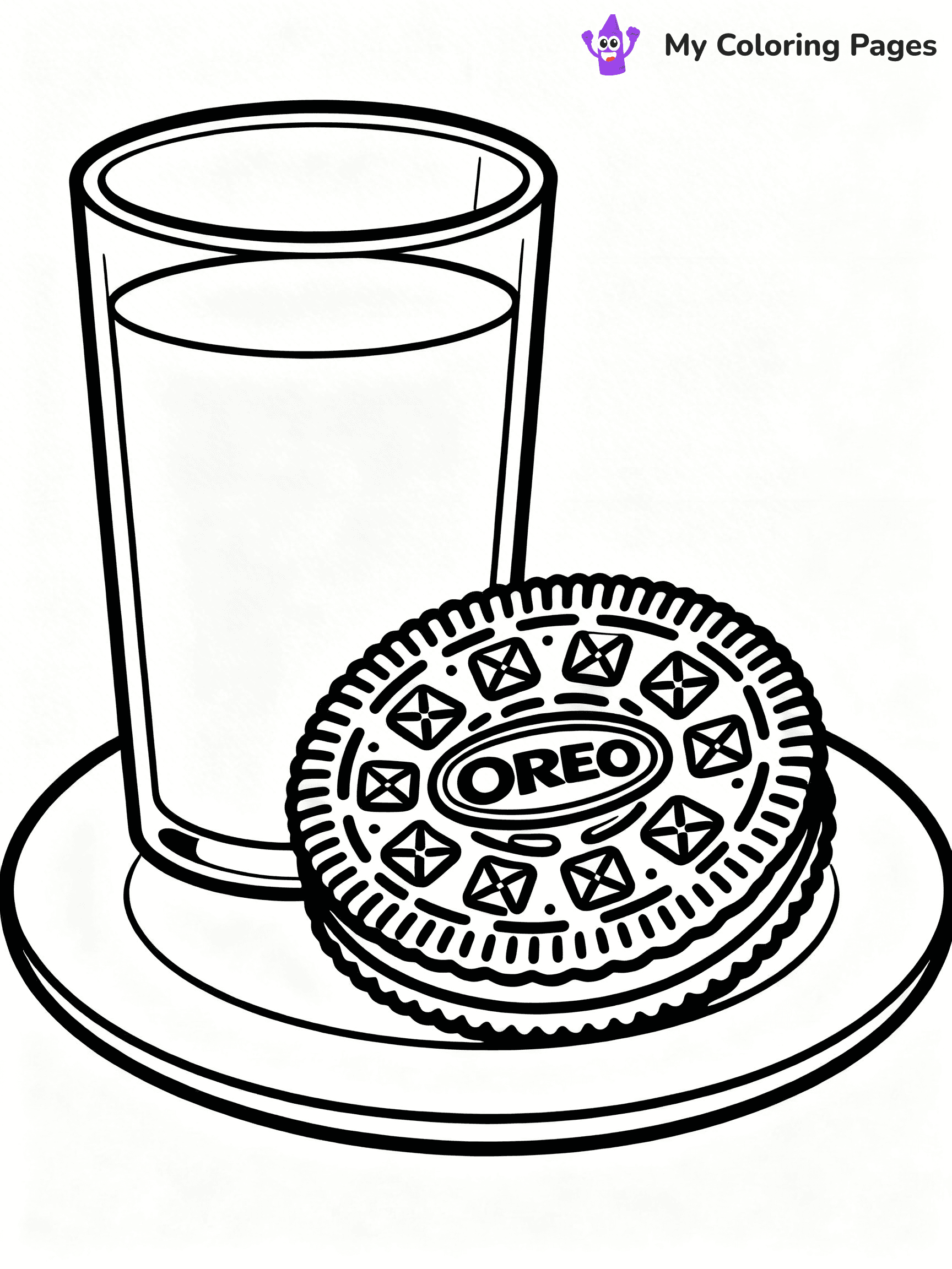 Oreo Coloring Pages - 15
