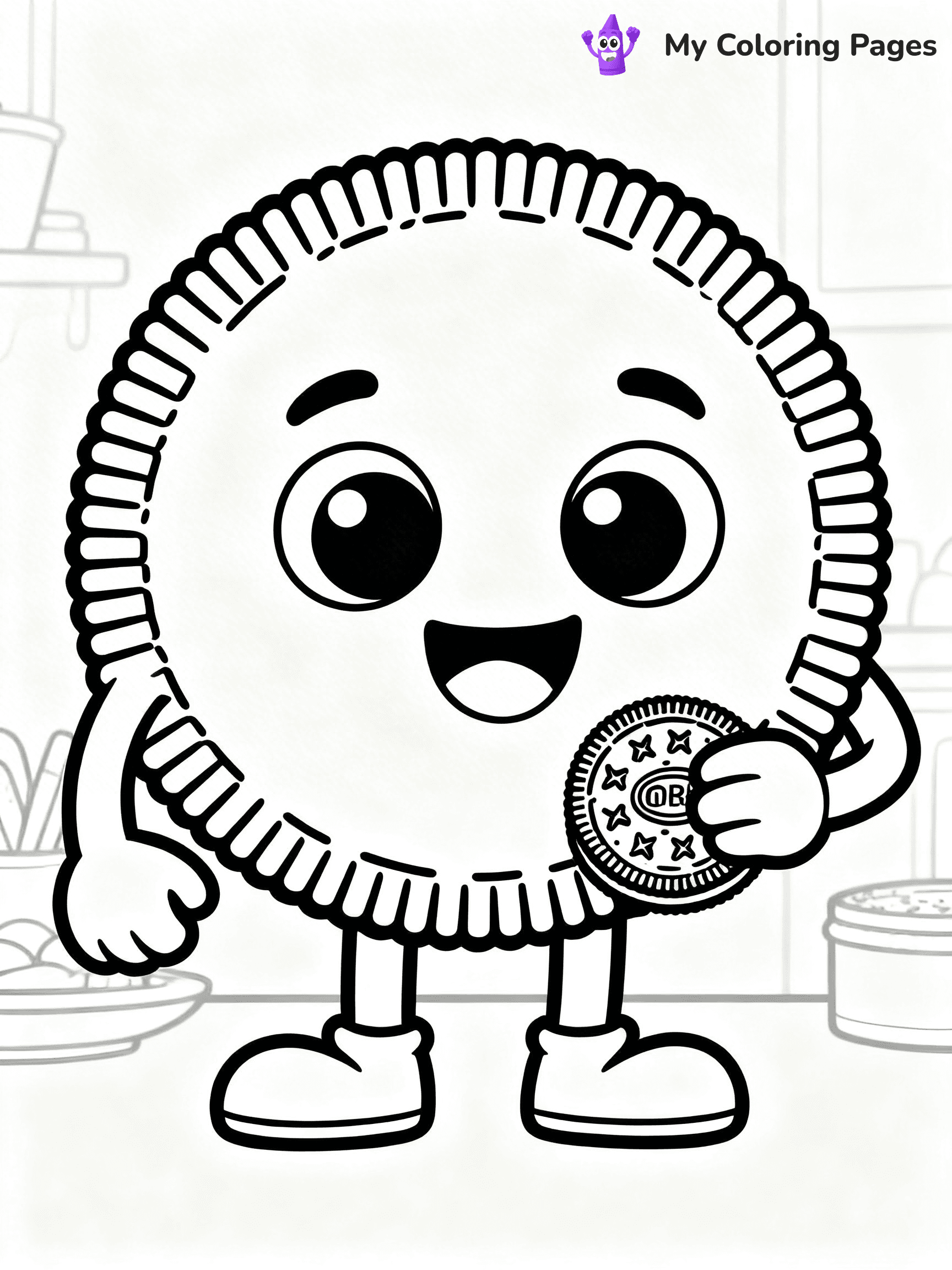 Oreo Coloring Pages - 7