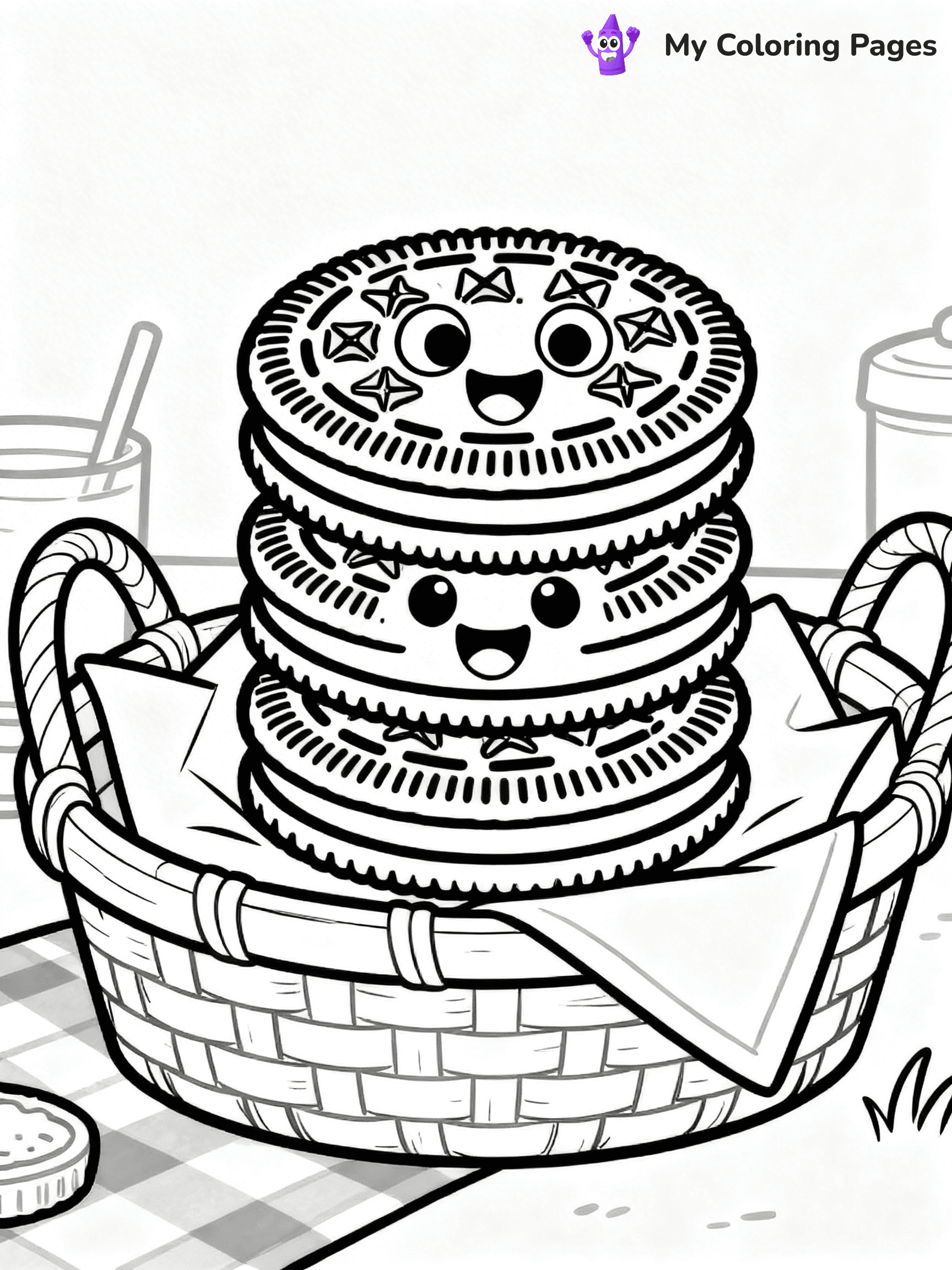 Oreo Coloring Pages - 6