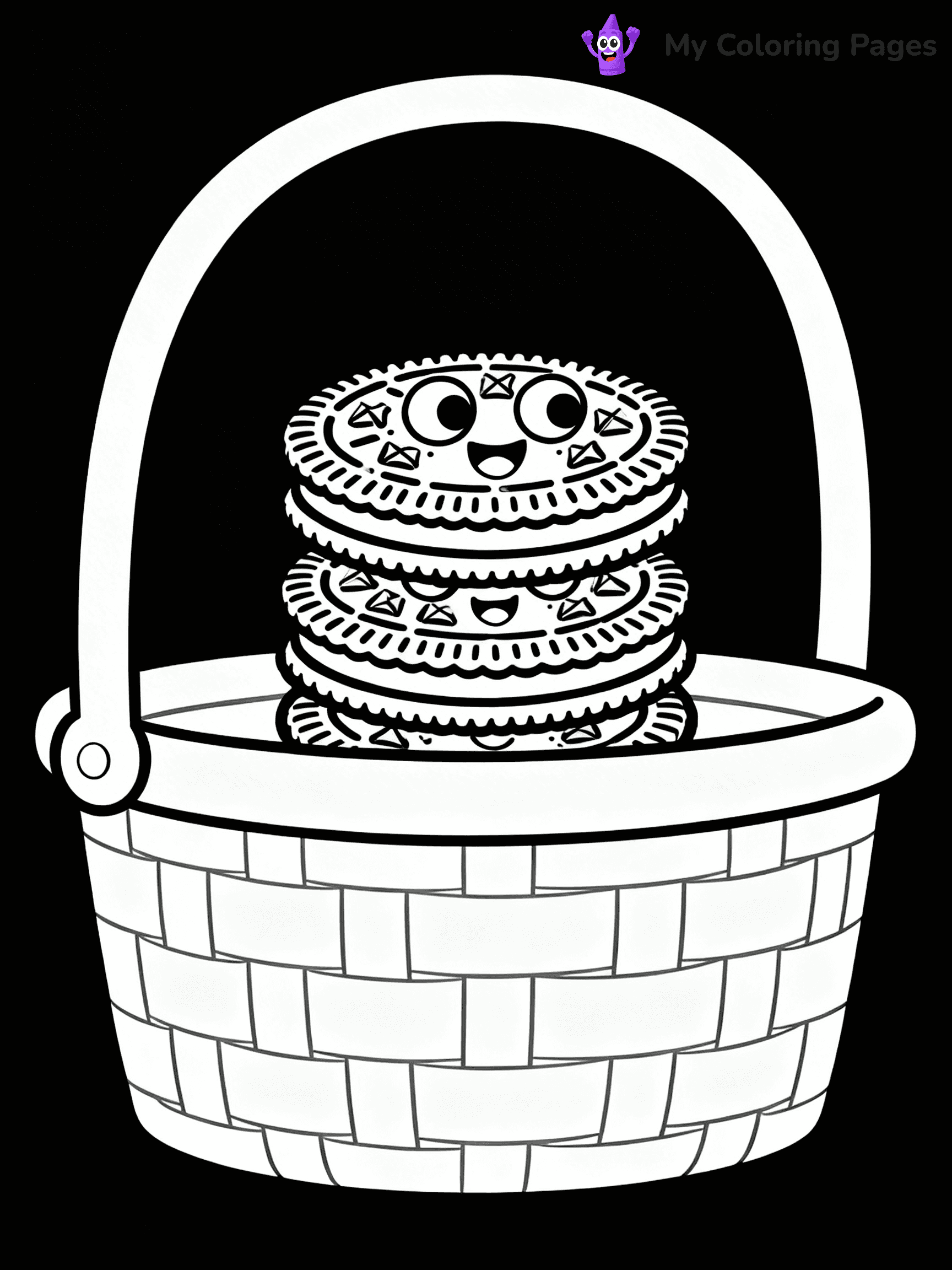 Oreo Coloring Pages - 3