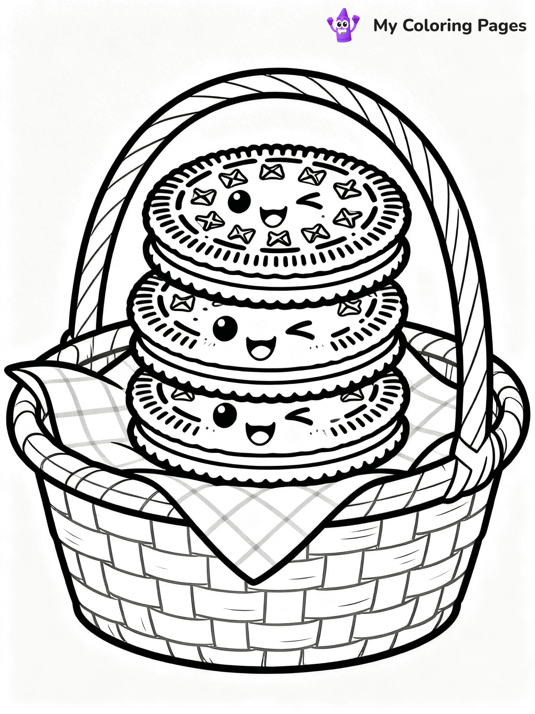 Oreo Coloring Pages - 2