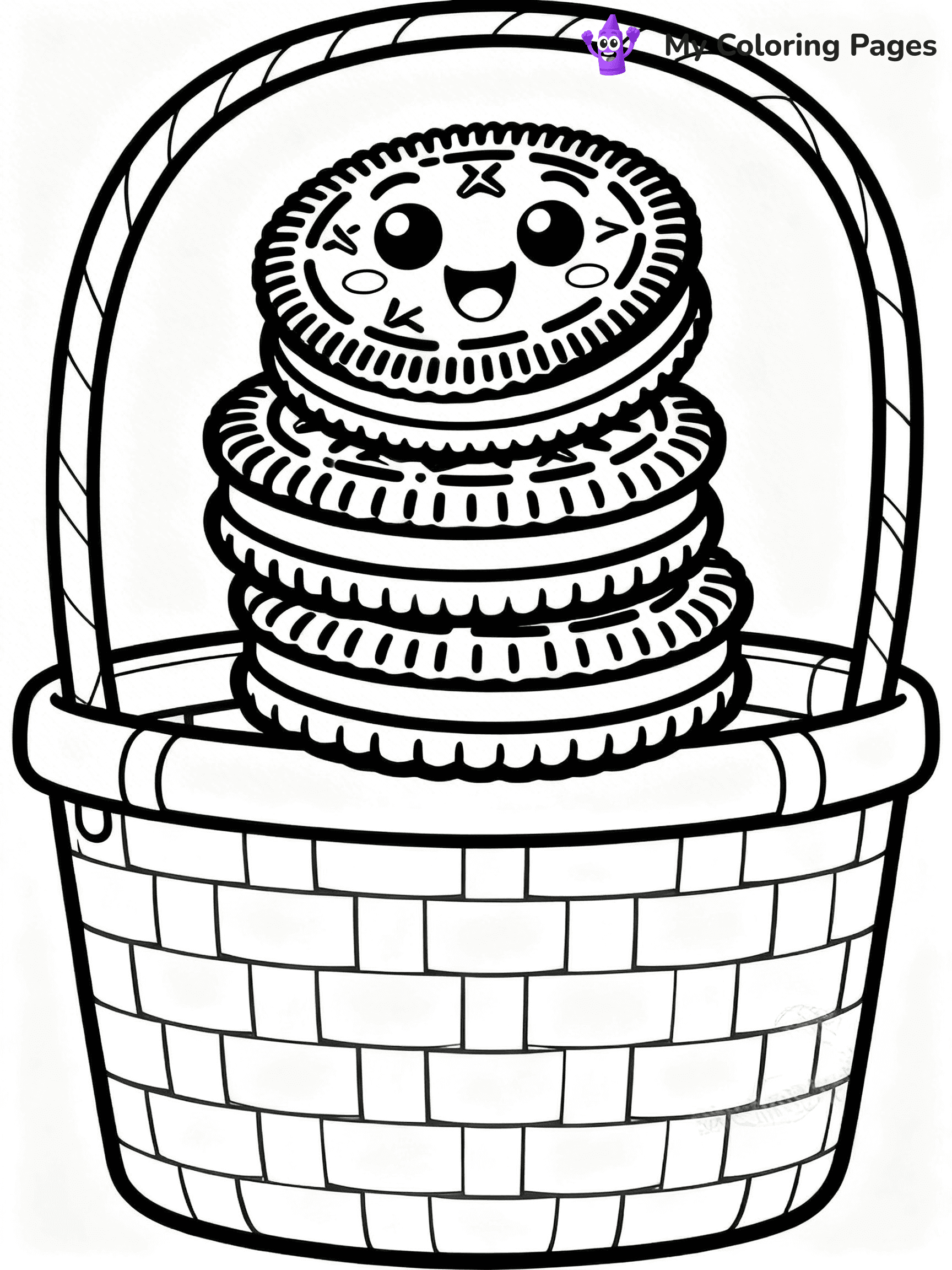 Oreo Coloring Pages - 1
