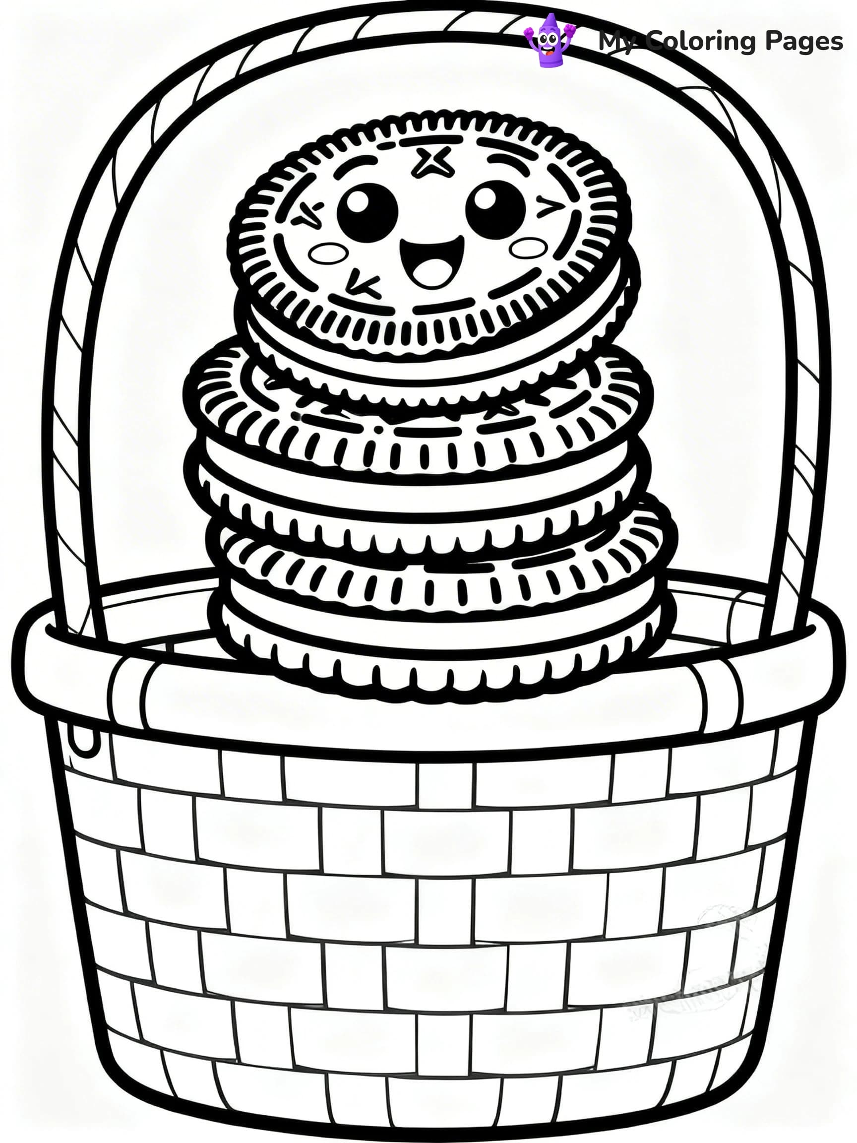 Oreo Coloring Pages - 1