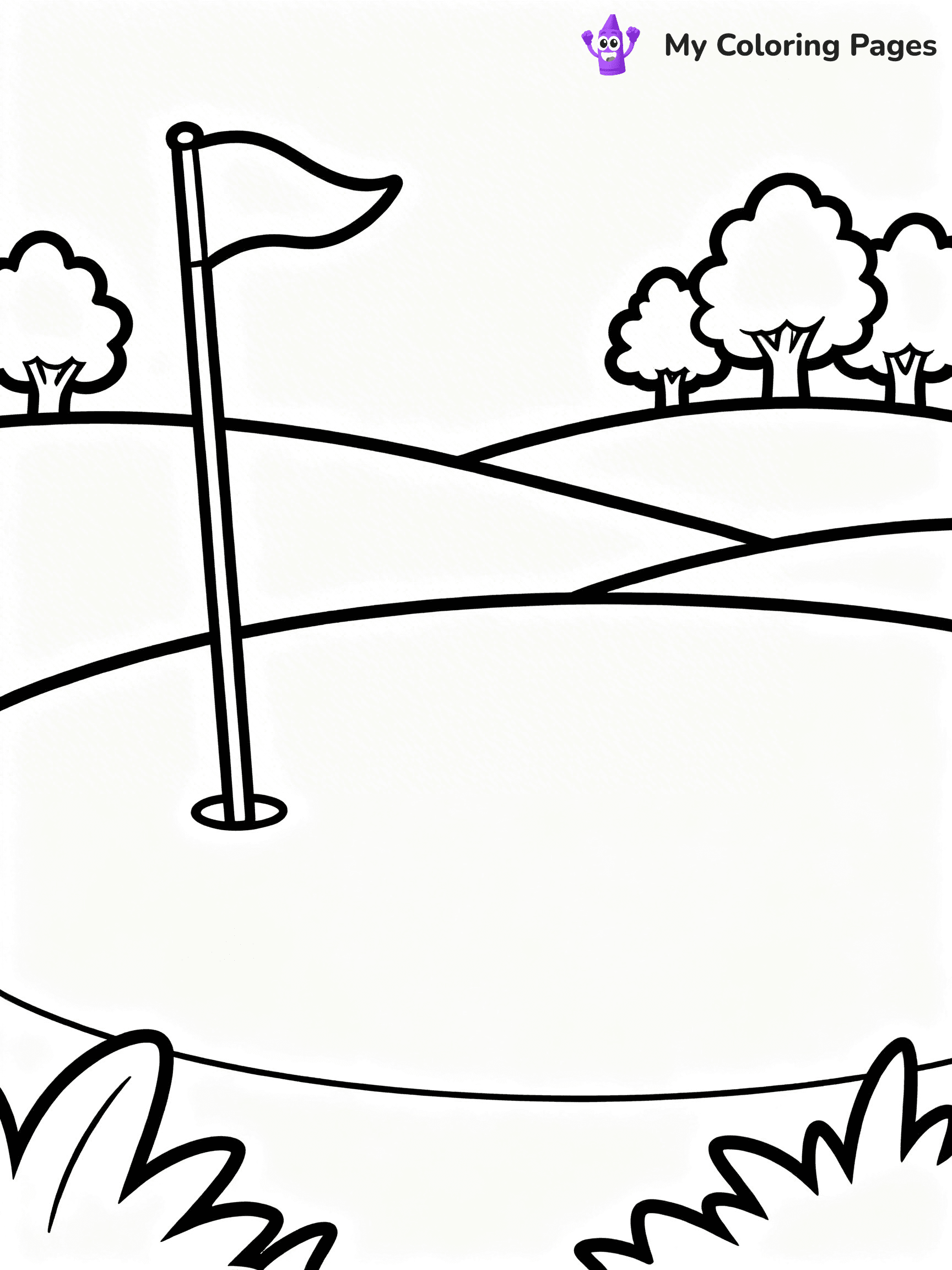 Golf Coloring Pages - 82