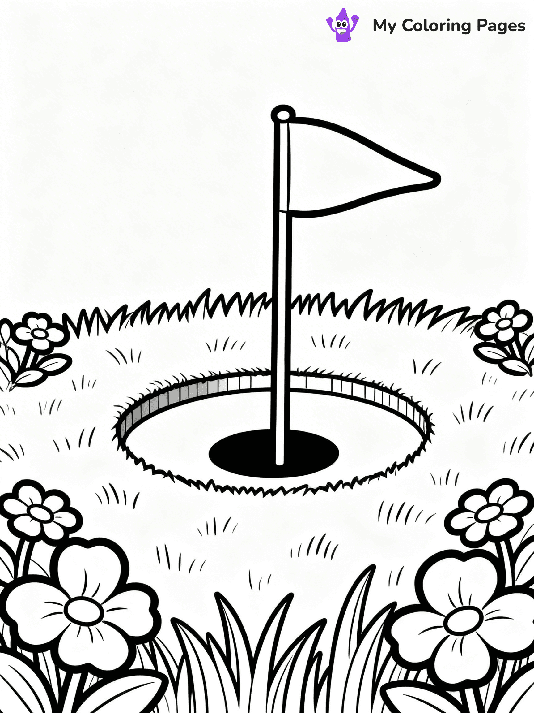 Golf Coloring Pages - 58