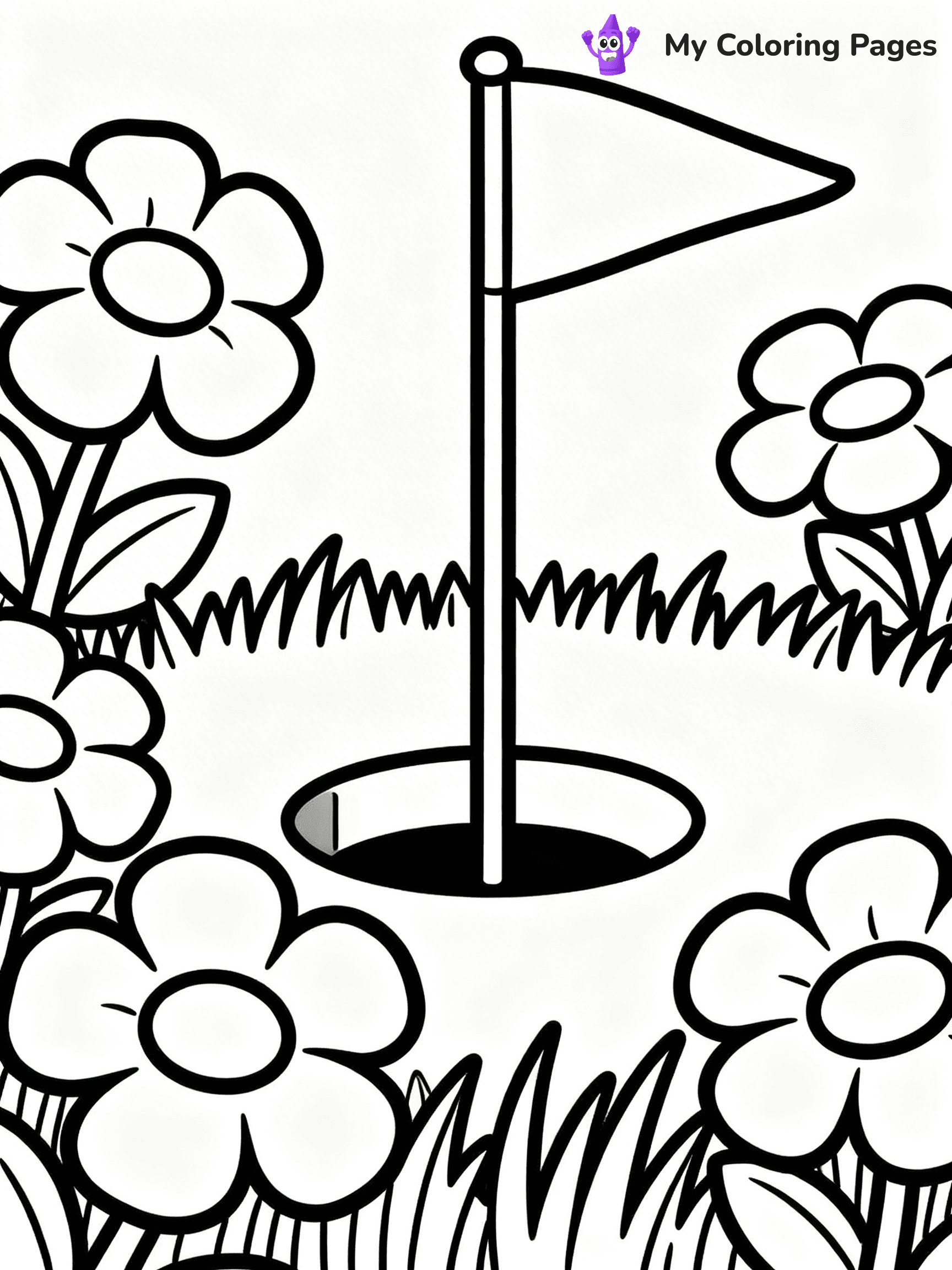 Golf Coloring Pages - 56