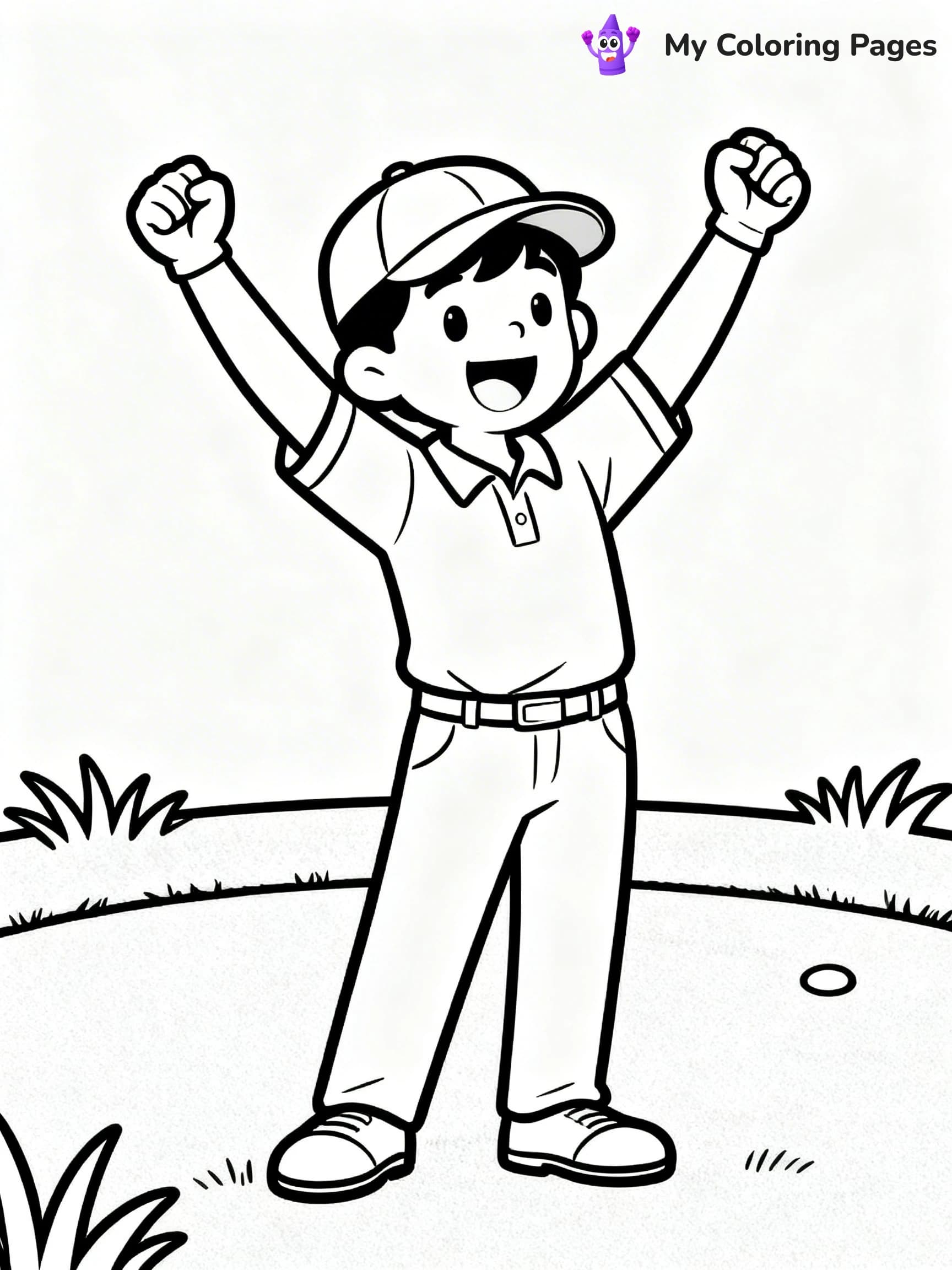 Golf Coloring Pages - 22