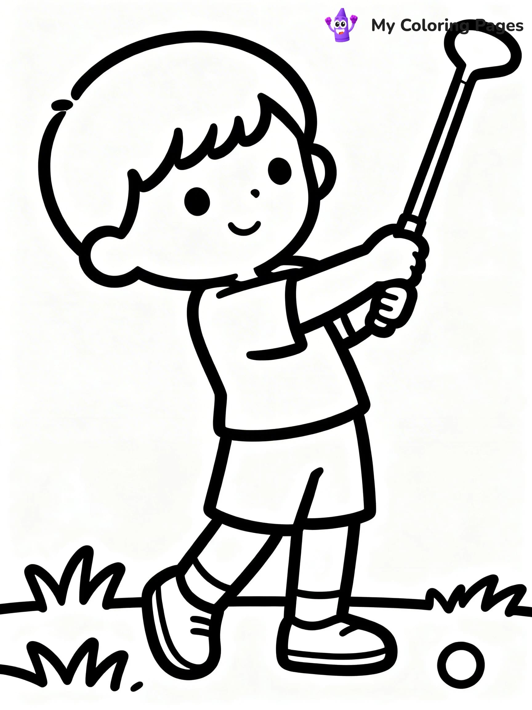 Golf Coloring Pages - 16