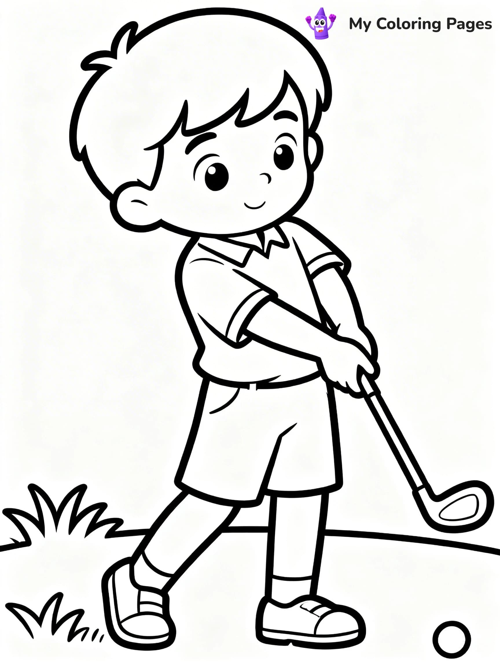 Golf Coloring Pages - 14