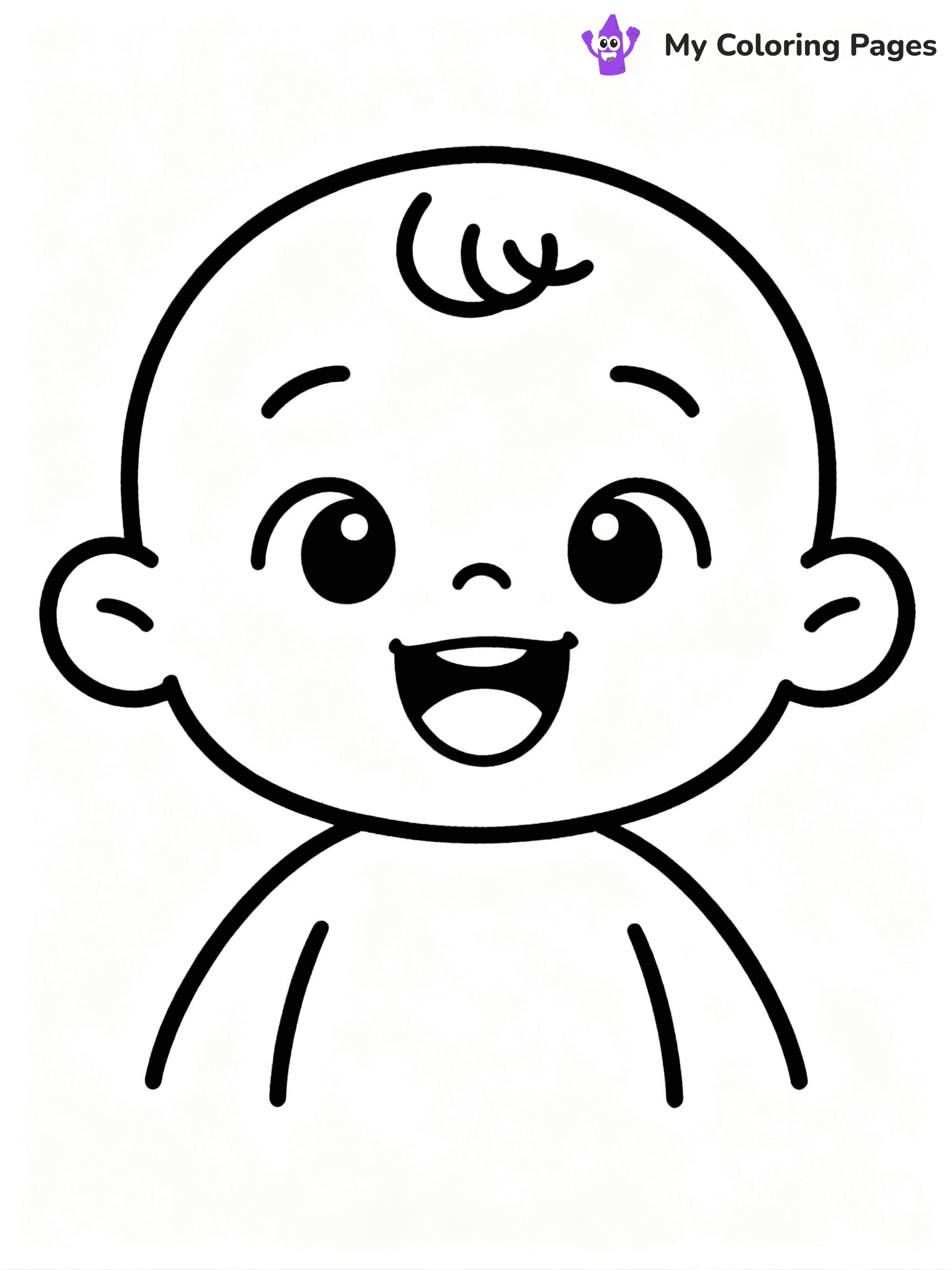 Baby Coloring Pages - 40