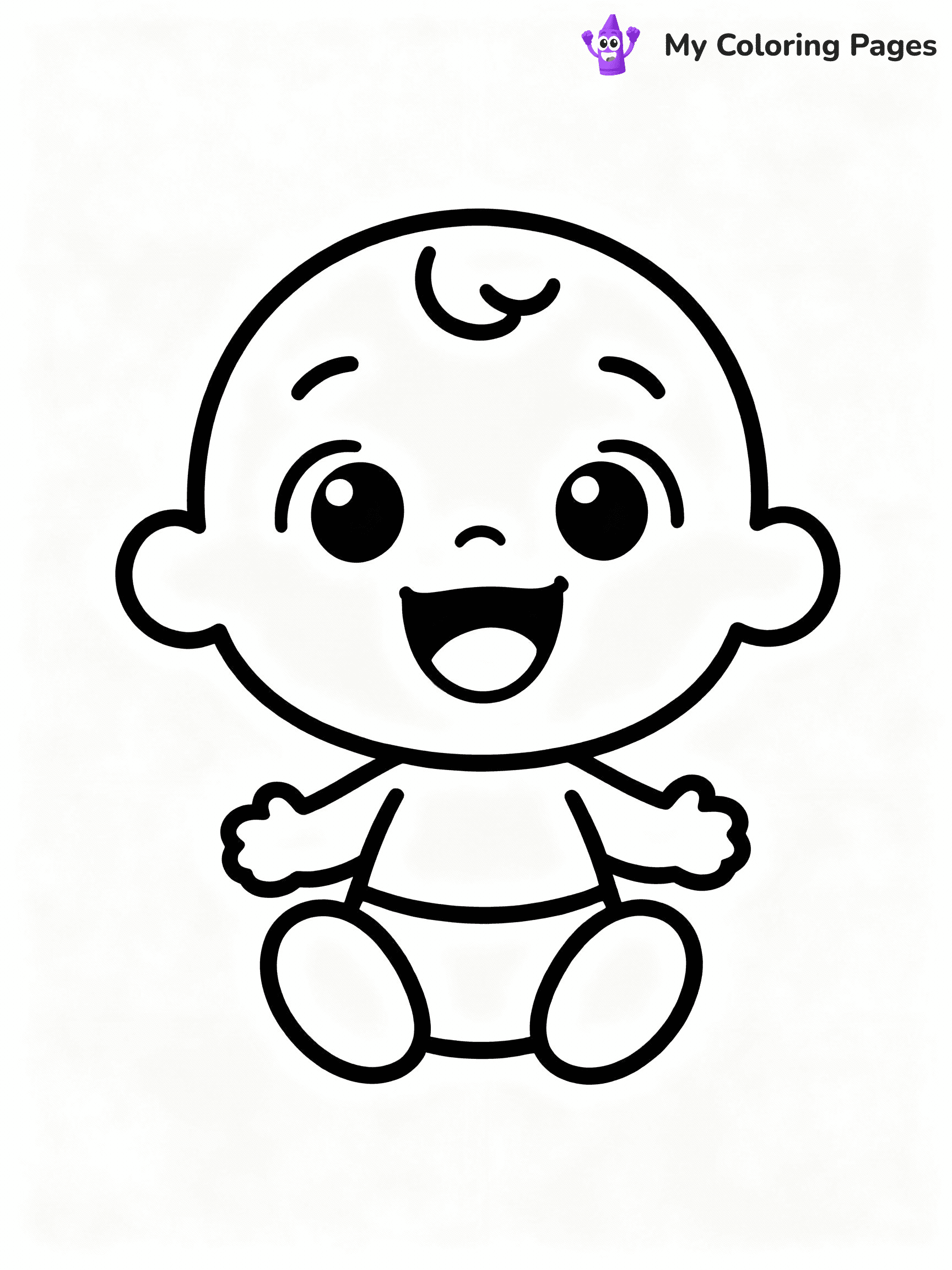 Baby Coloring Pages - 37