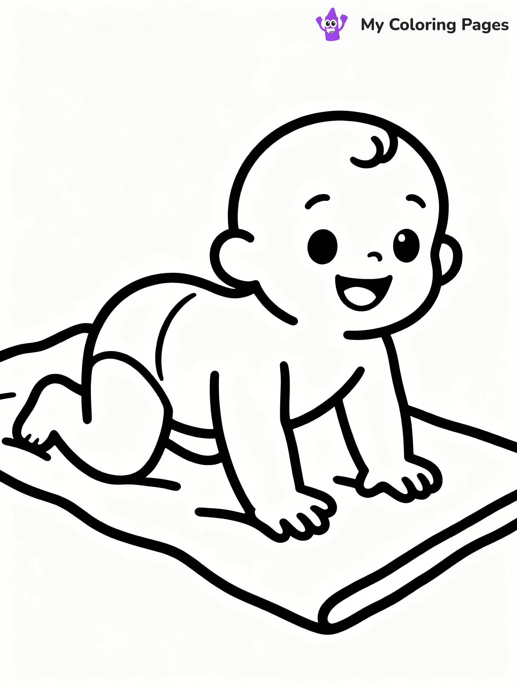 Baby Coloring Pages - 18