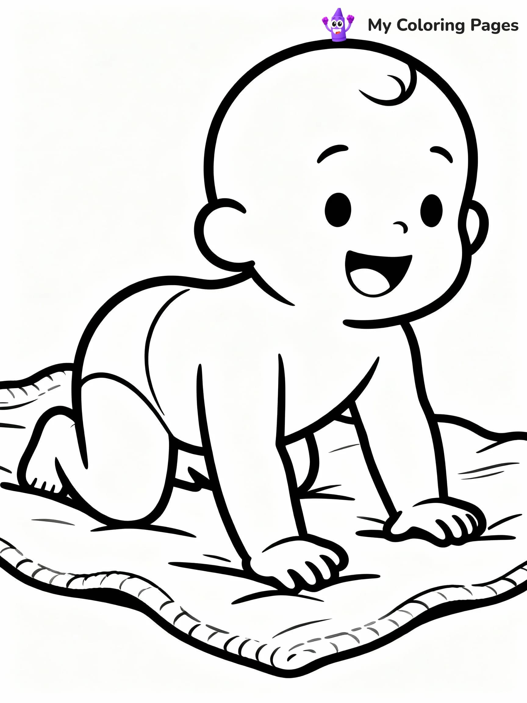 Baby Coloring Pages - 17