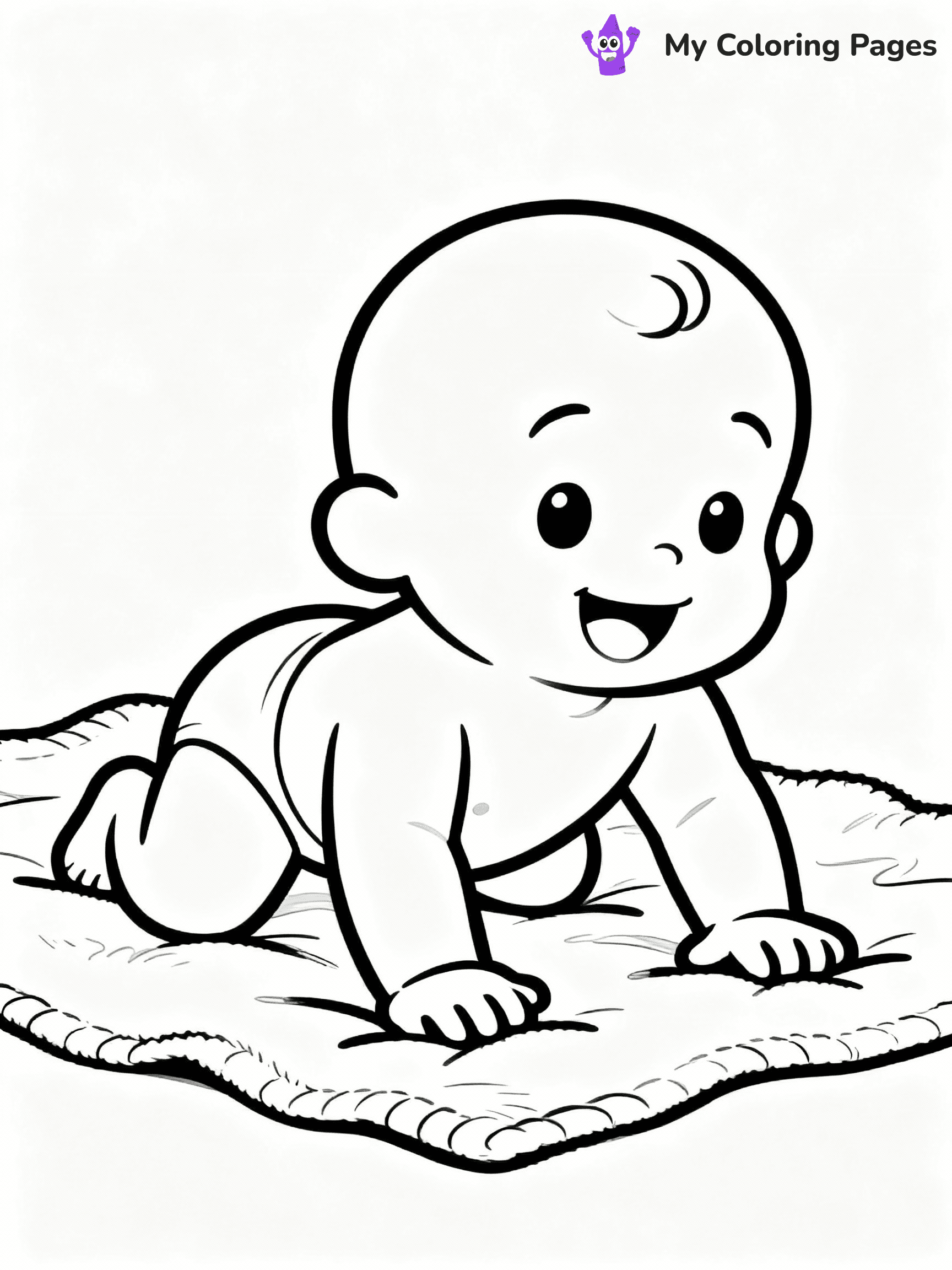 Baby Coloring Pages - 16
