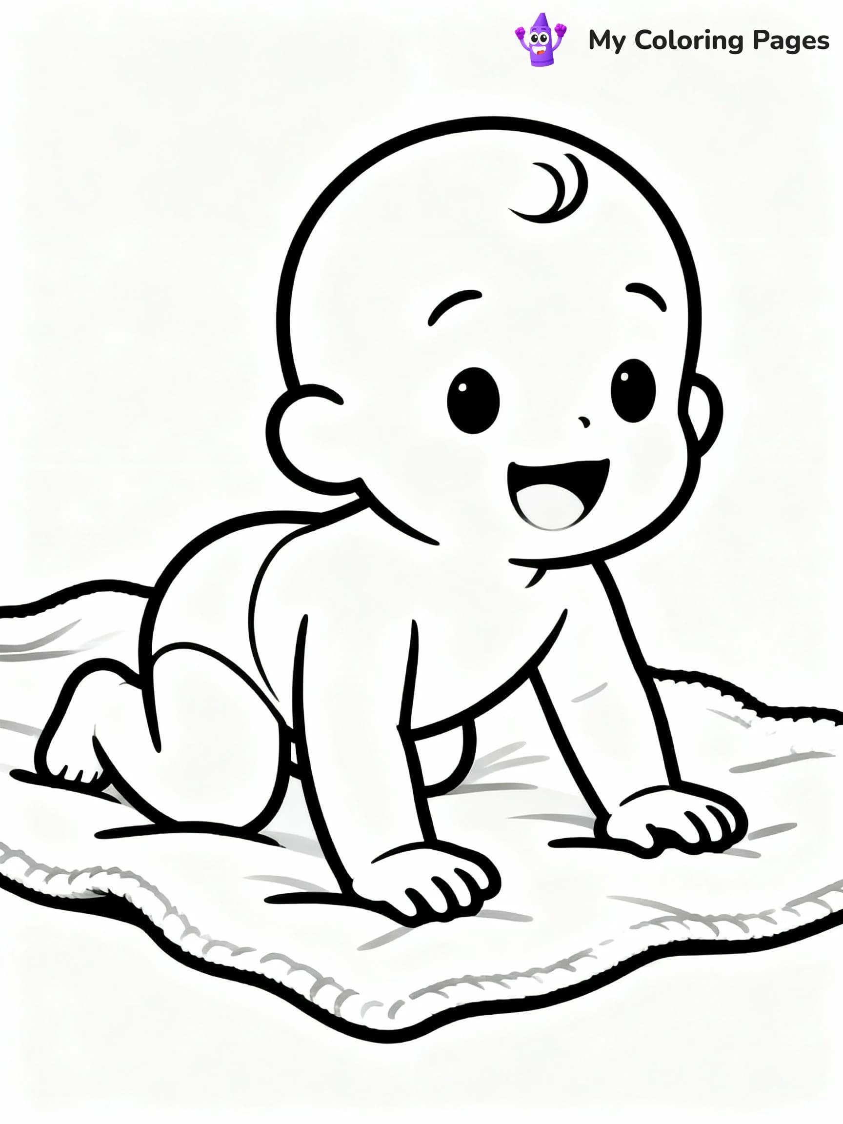 Baby Coloring Pages - 15