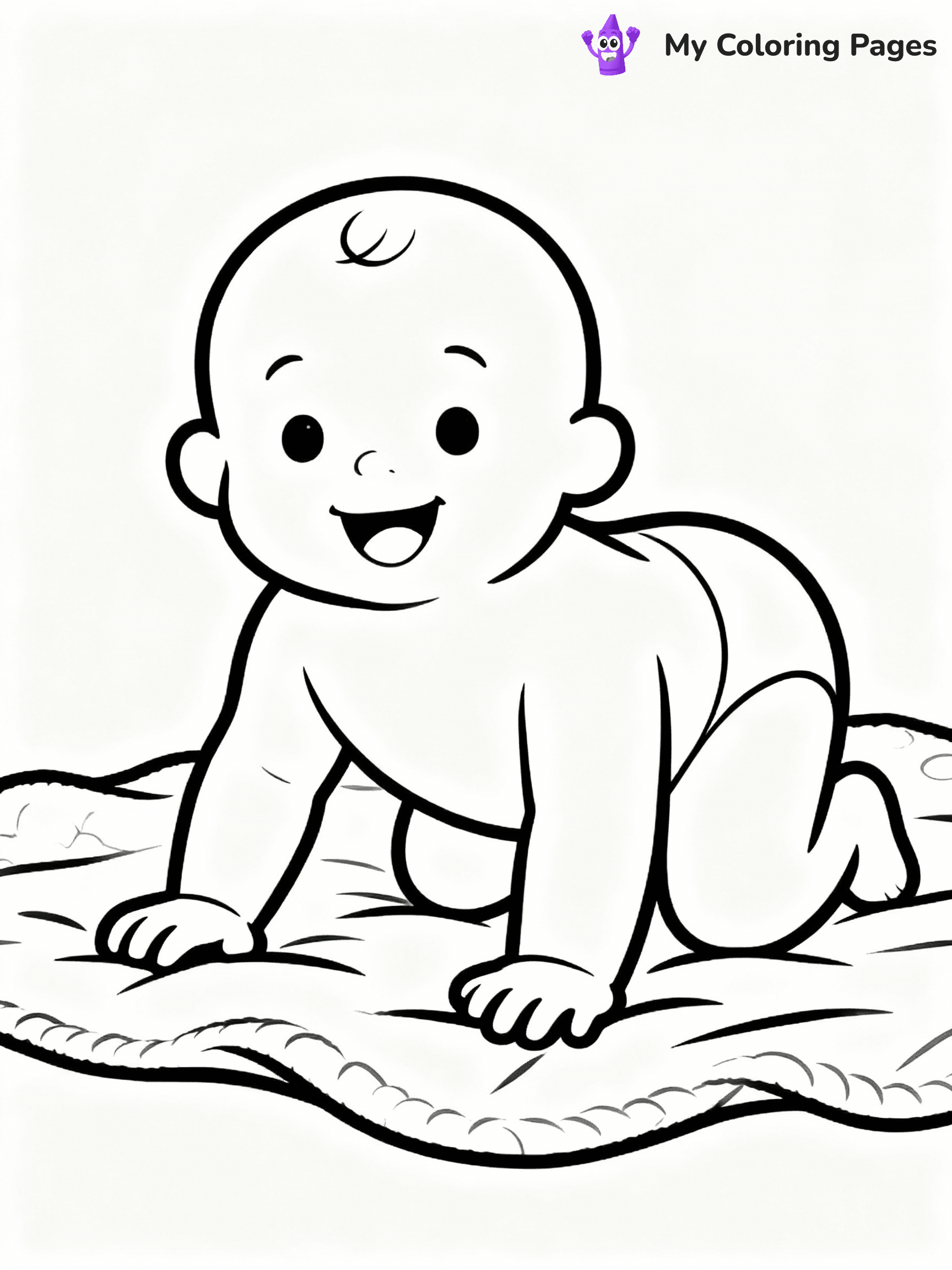 Baby Coloring Pages - 14