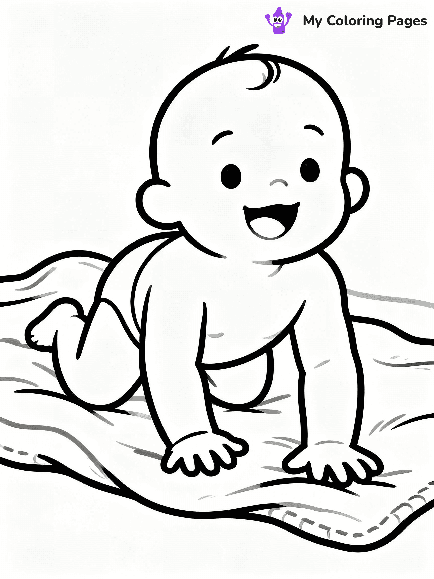 Baby Coloring Pages - 13