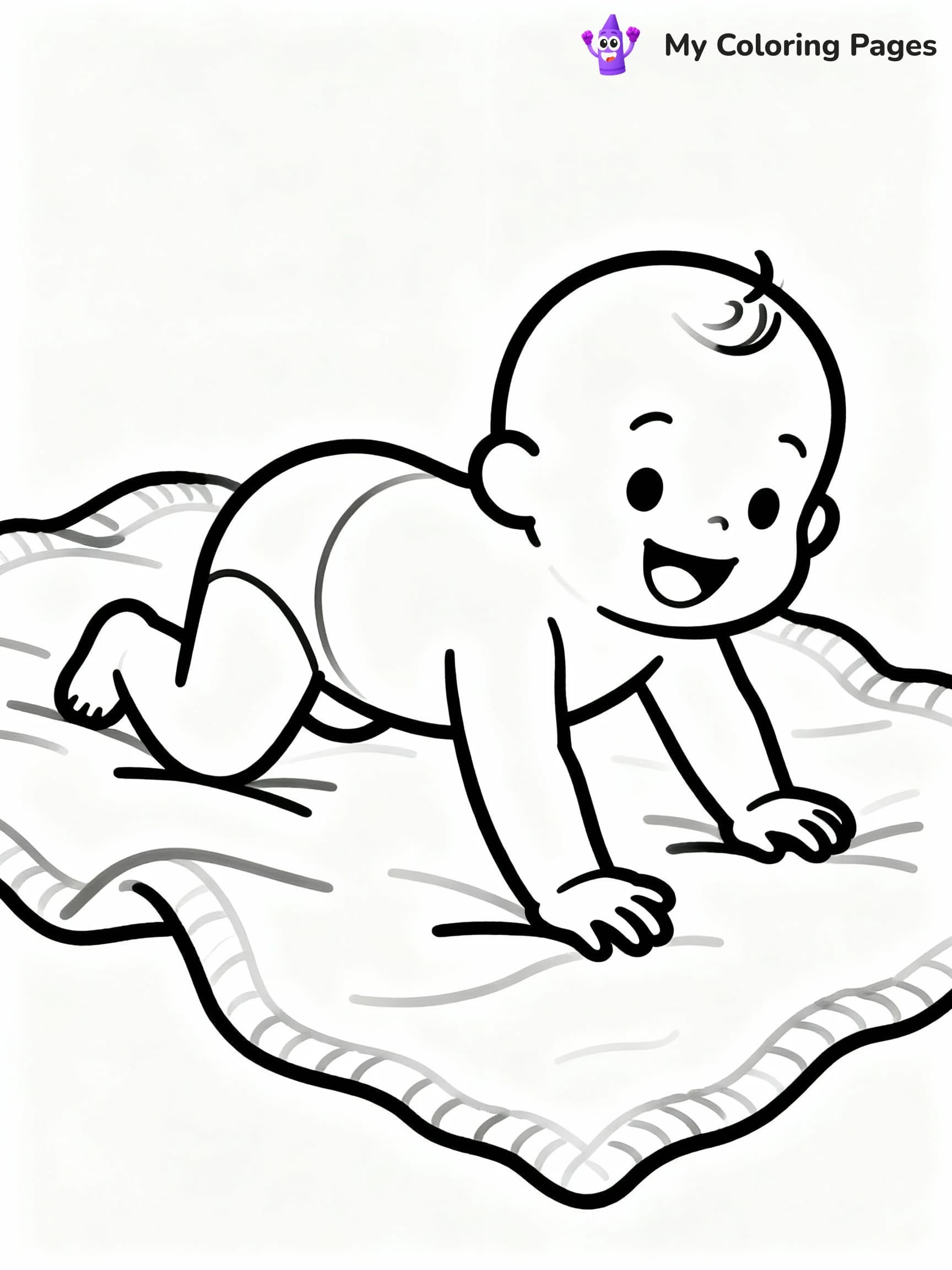 Baby Coloring Pages - 12