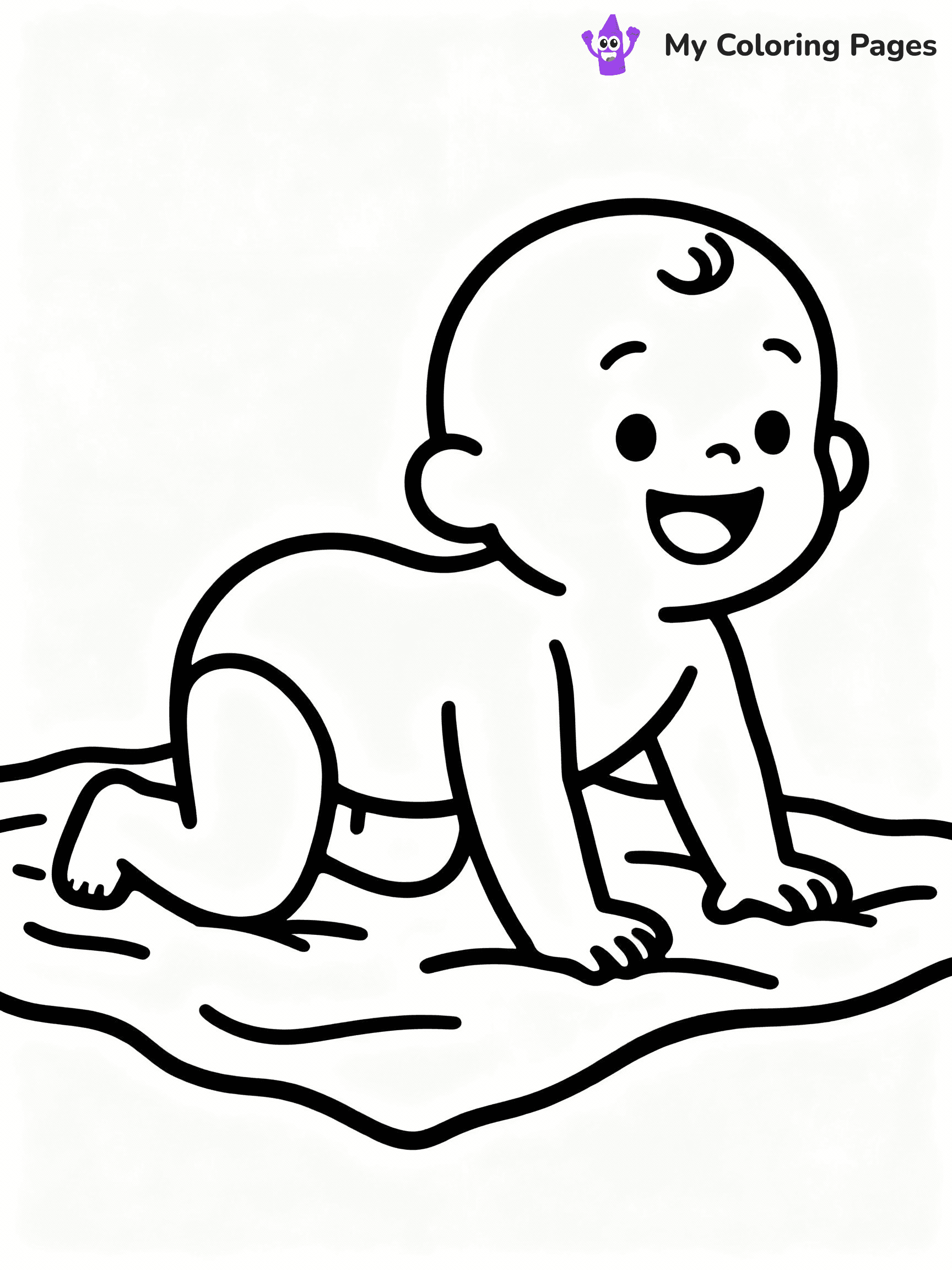 Baby Coloring Pages - 11