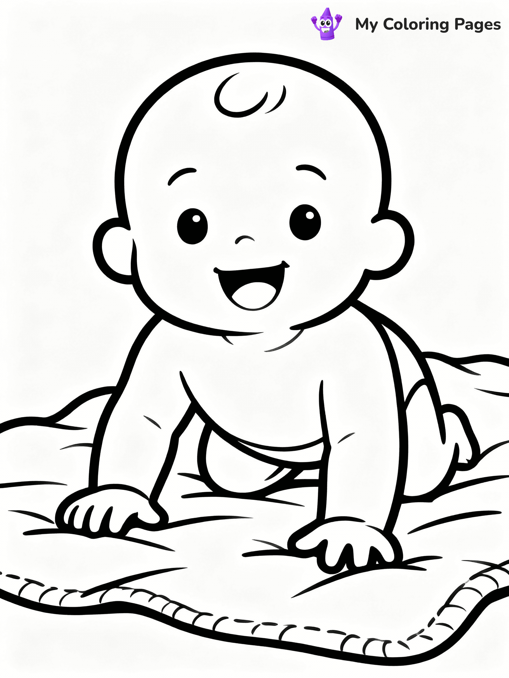 Baby Coloring Pages - 10
