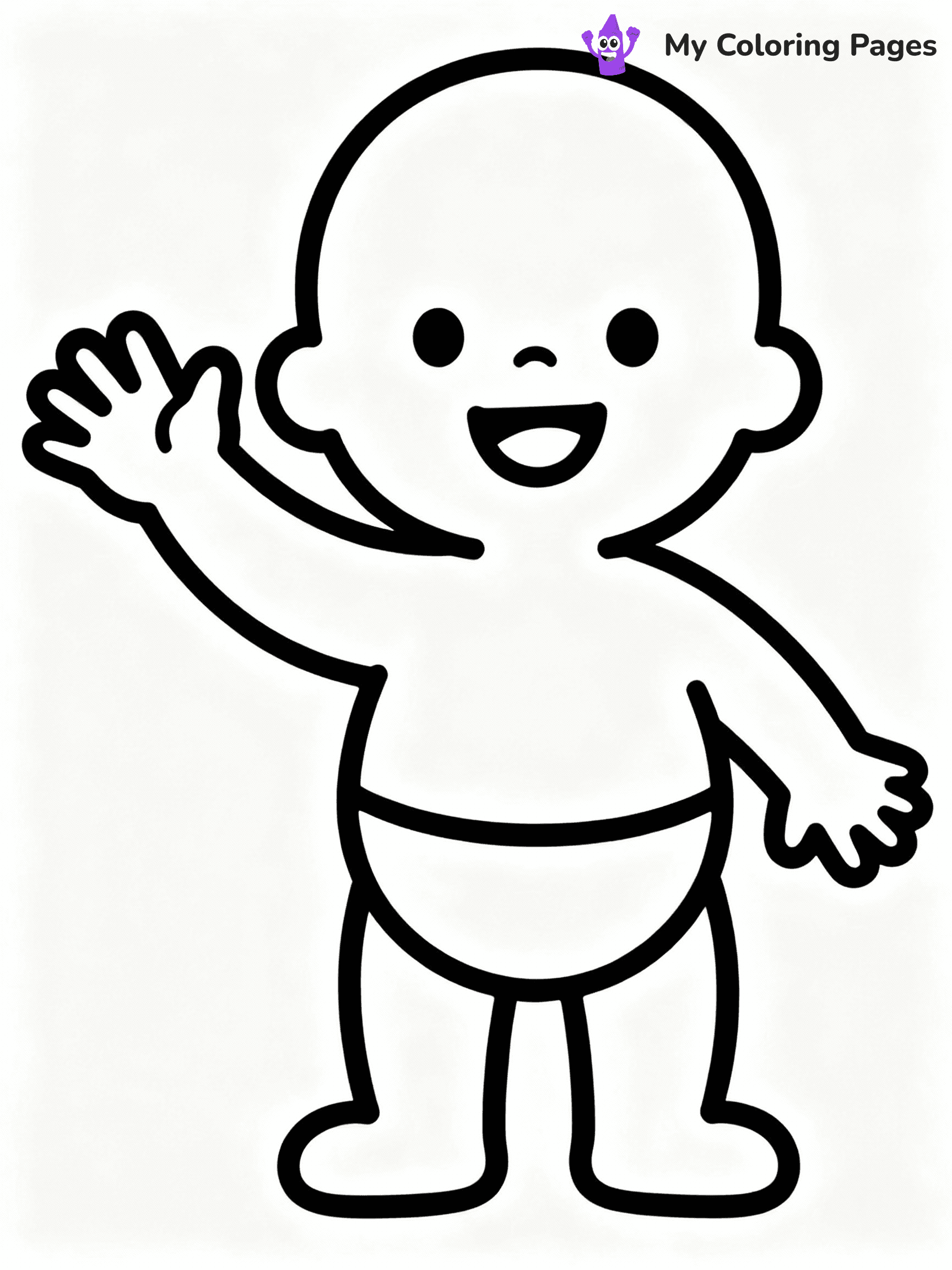 Baby Coloring Pages - 5