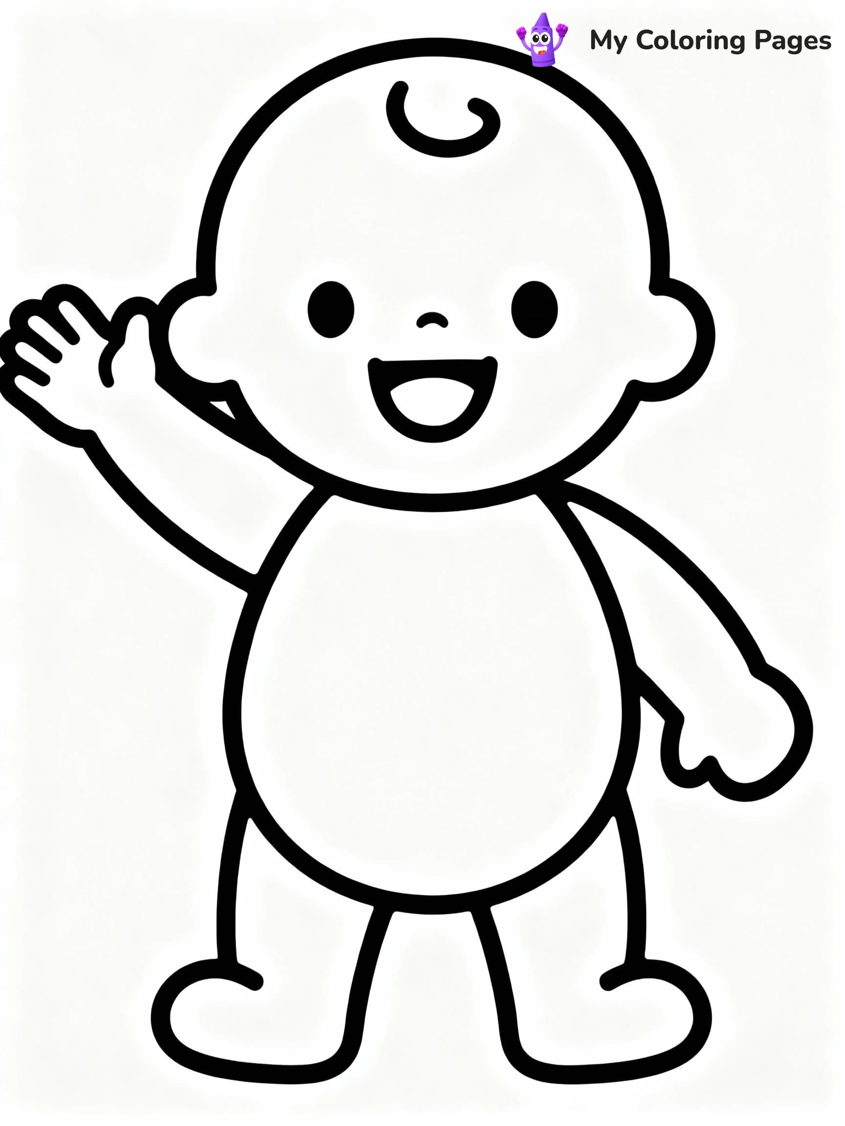 Baby Coloring Pages - 4