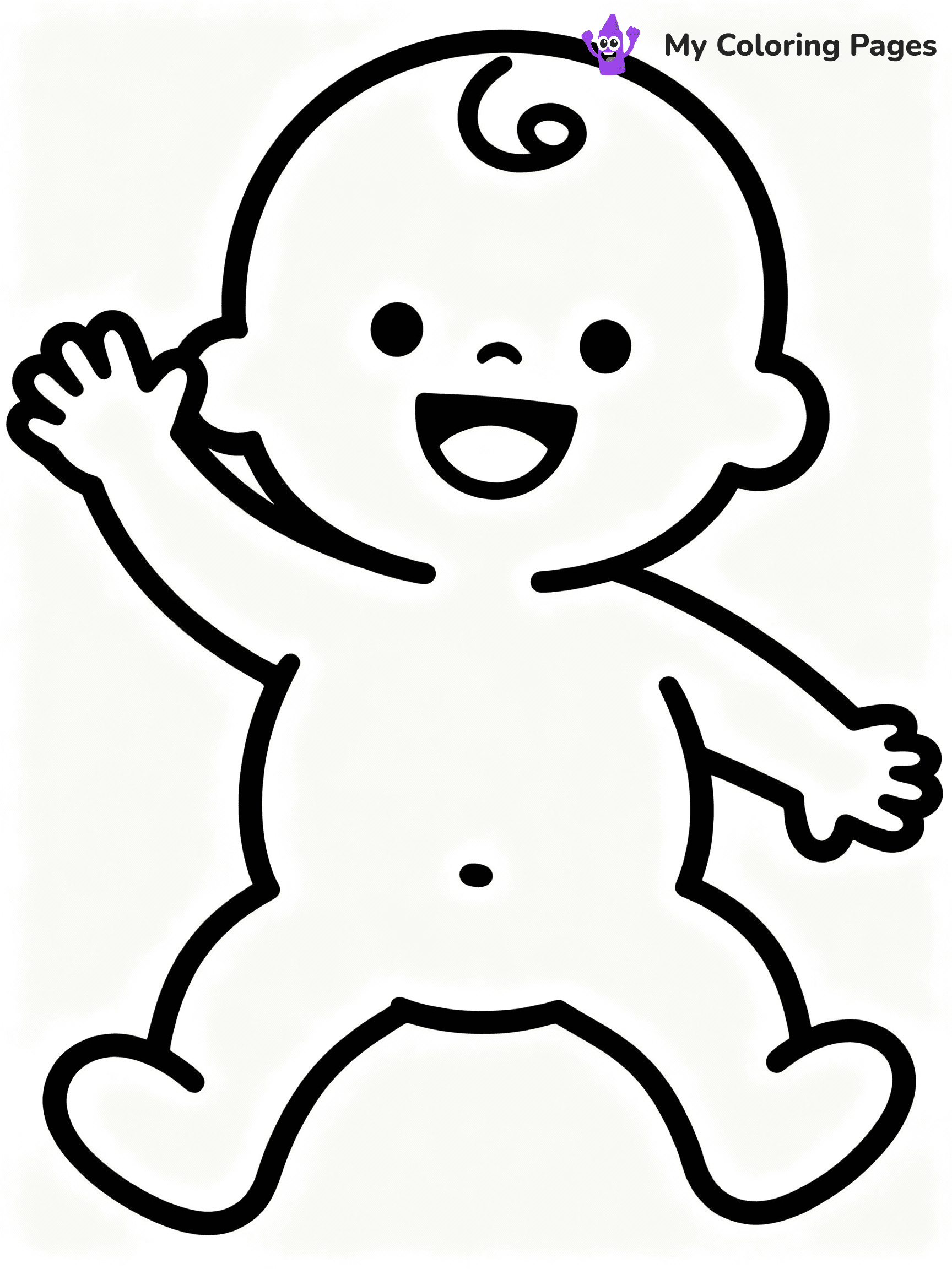 Baby Coloring Pages - 2