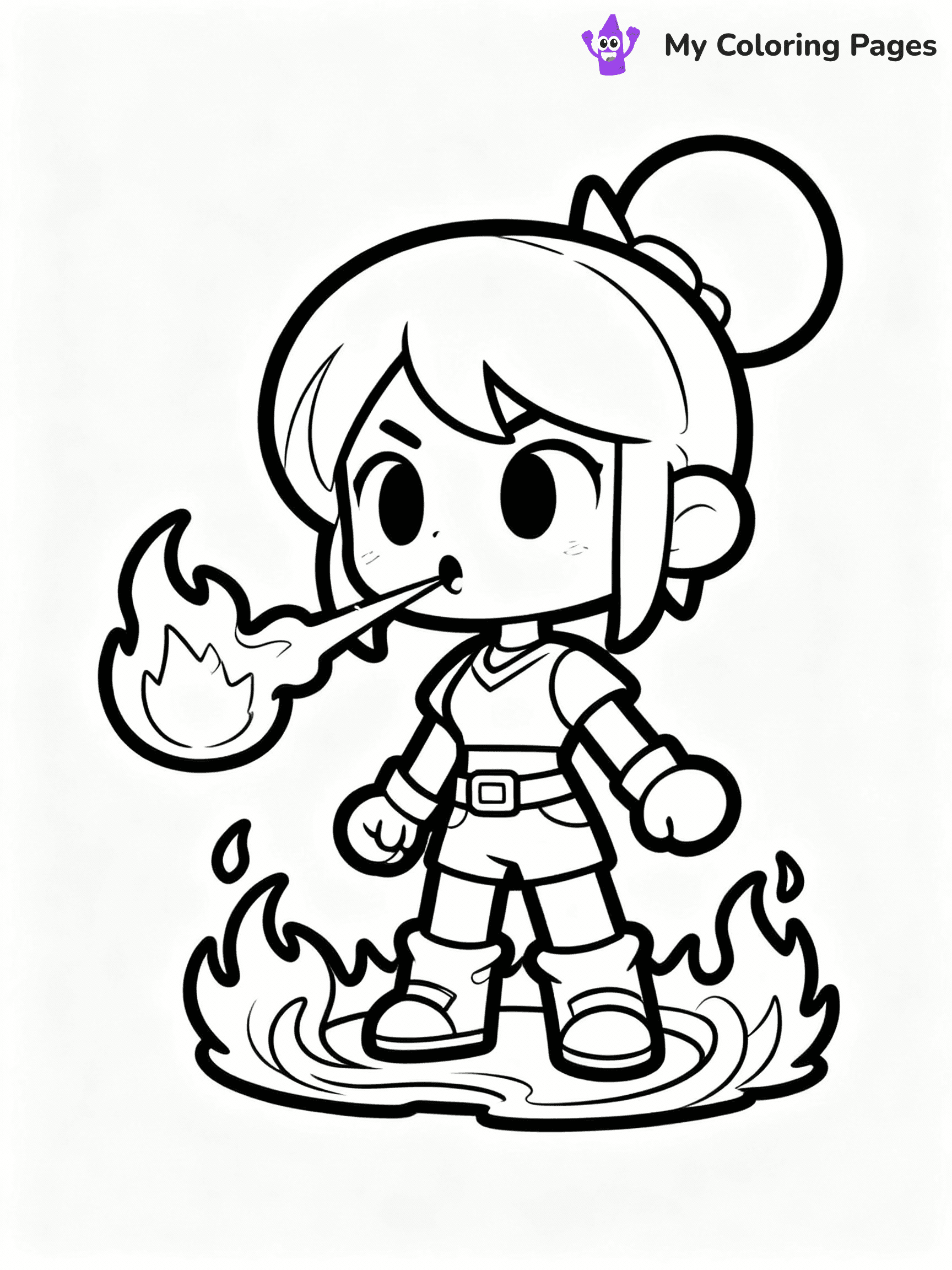 Brawl Stars Coloring Pages - 31